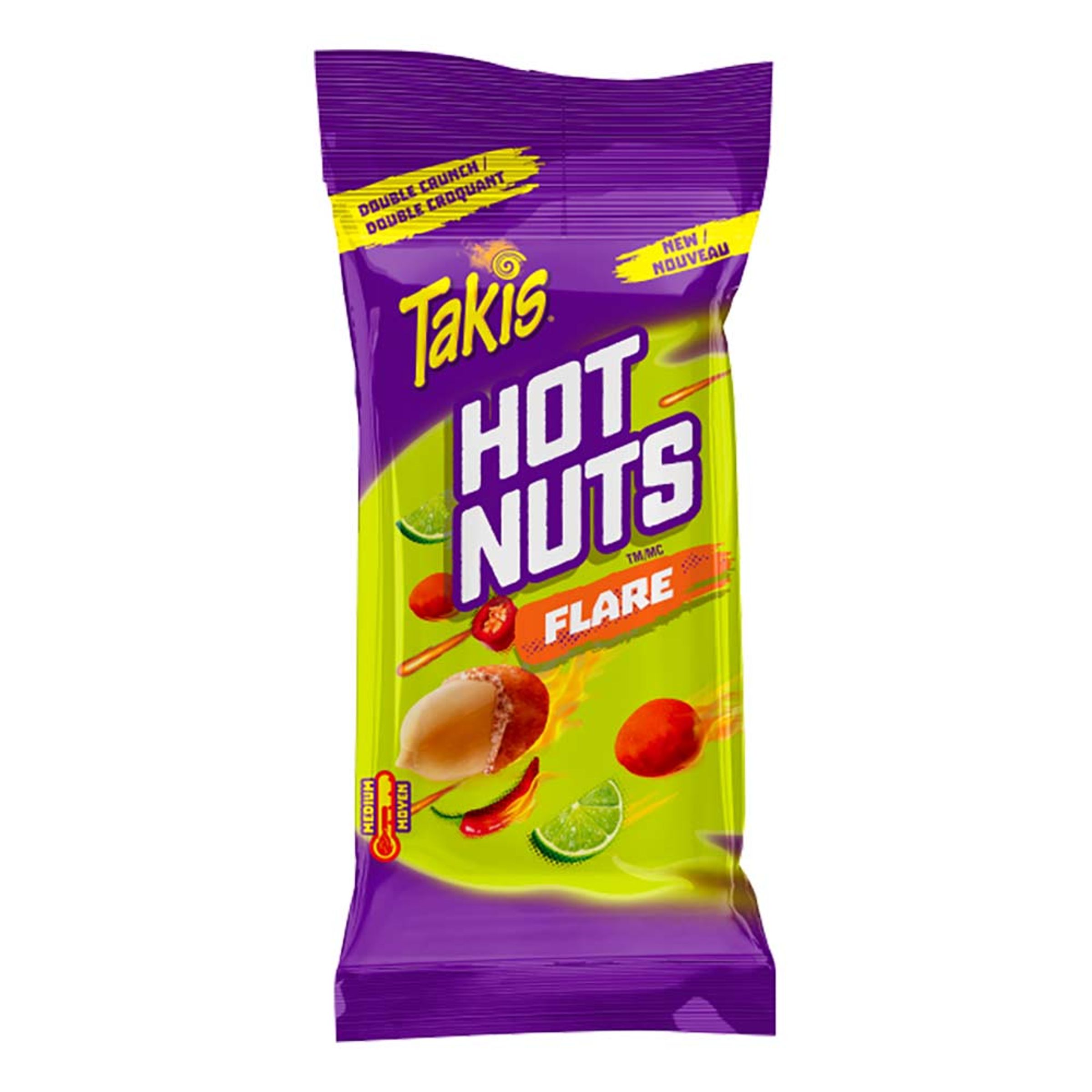 Läs mer om Takis Hot Nuts Flare - 90 gram