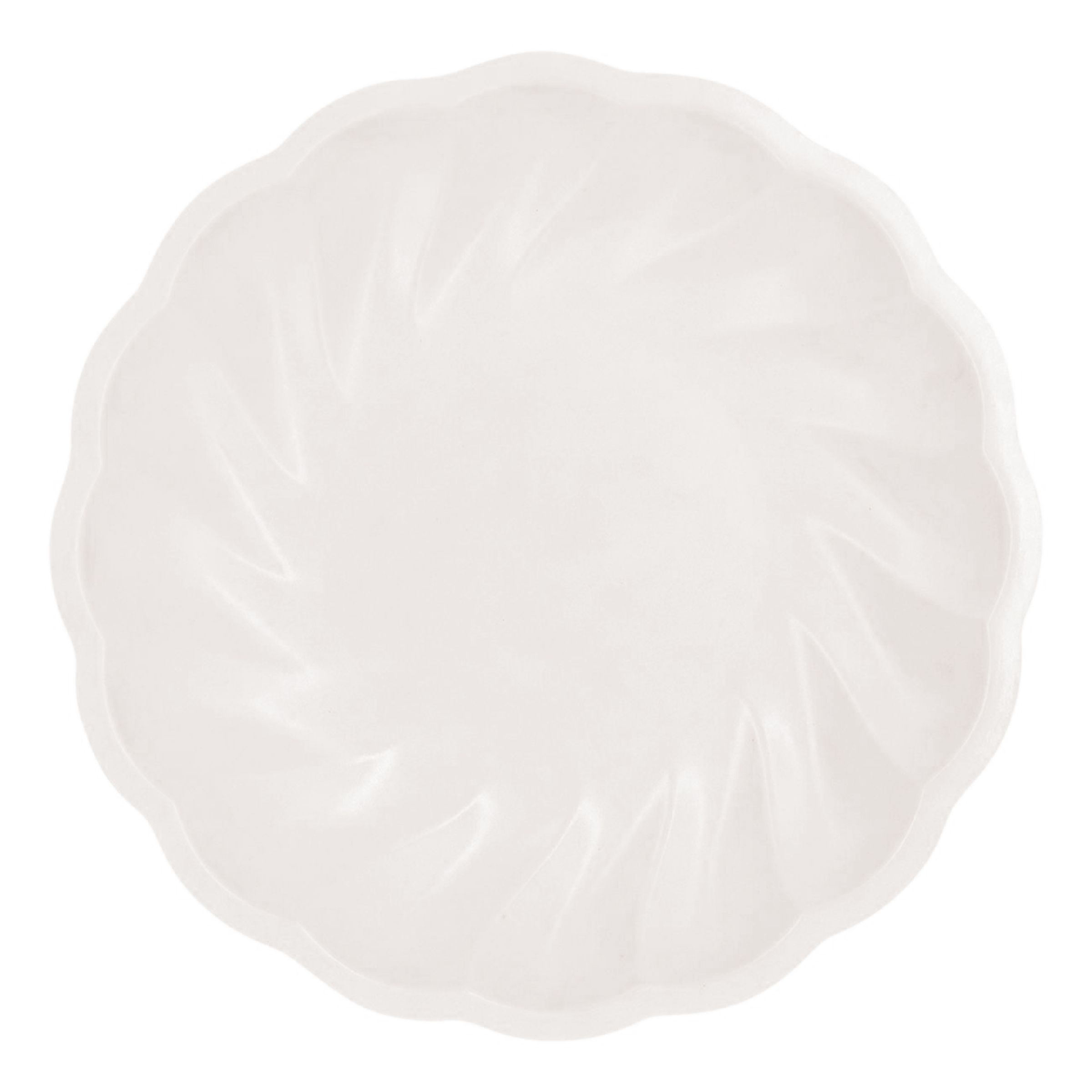 Tallrikar Runda Vert Decor Vit - Små | Hem - Festartiklar - Dukning - Engångstallrikar | Pryloteket