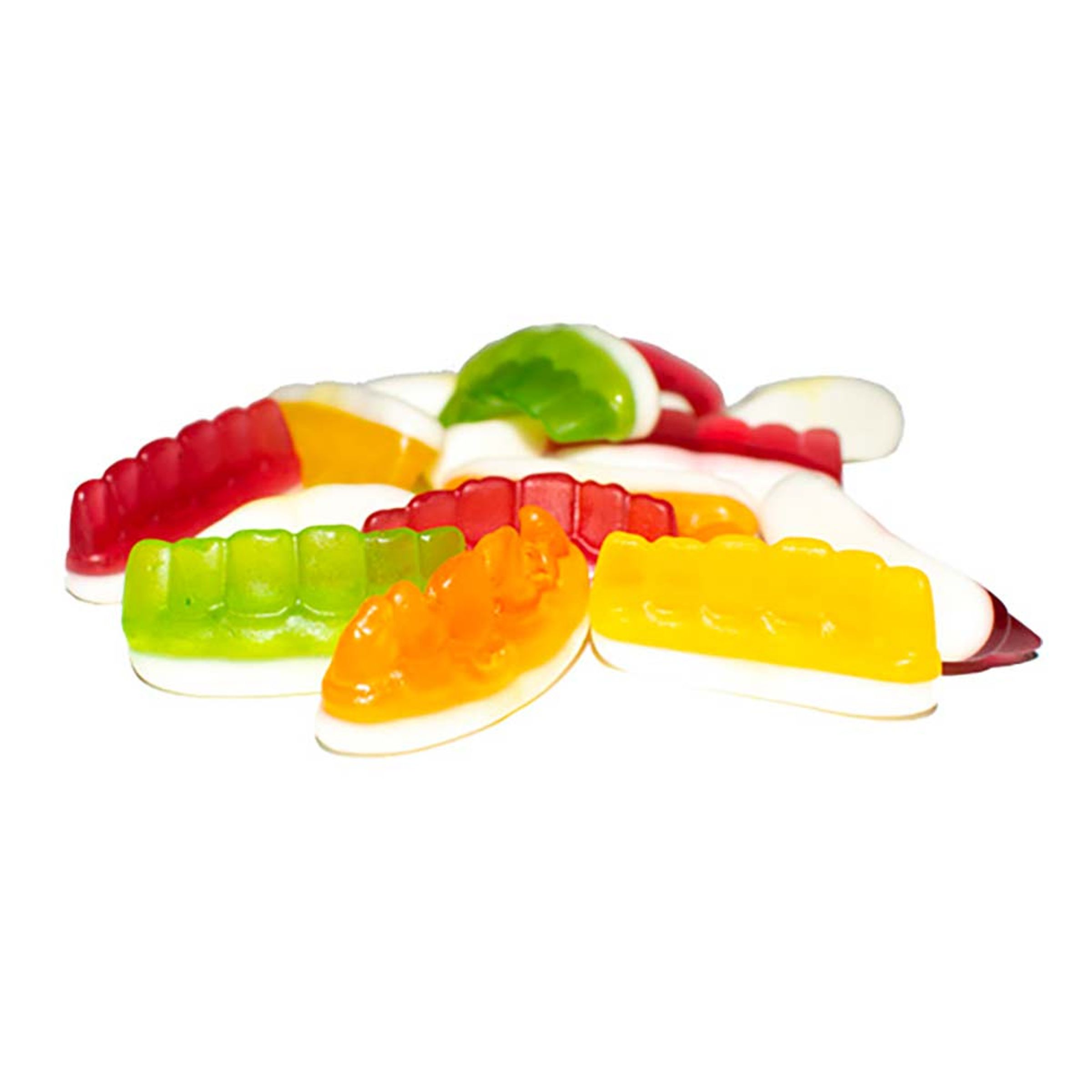 Läs mer om Tänder Fruktsmak Gelé/Skum Storpack - 1 kg