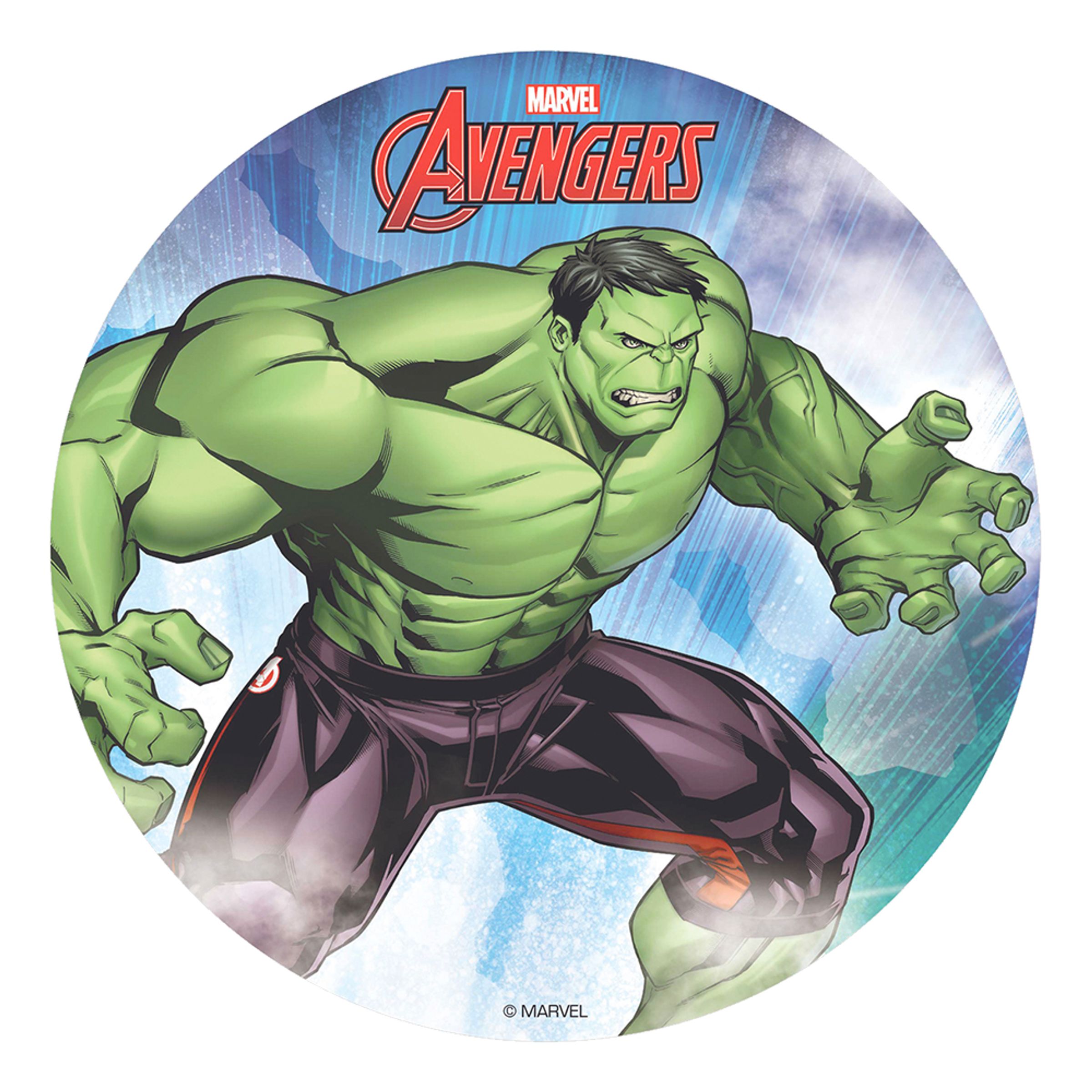 Läs mer om Tårtbild Avengers Hulken