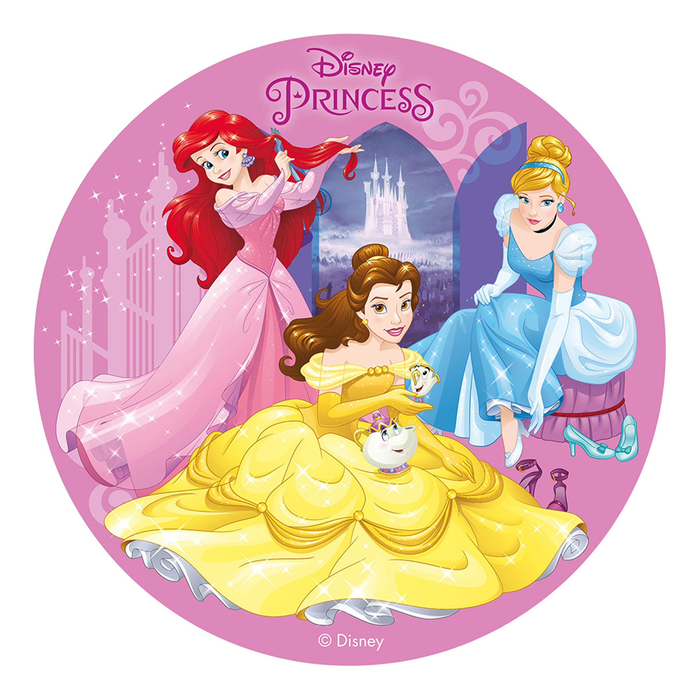 Läs mer om Tårtbild Disney Prinsessor