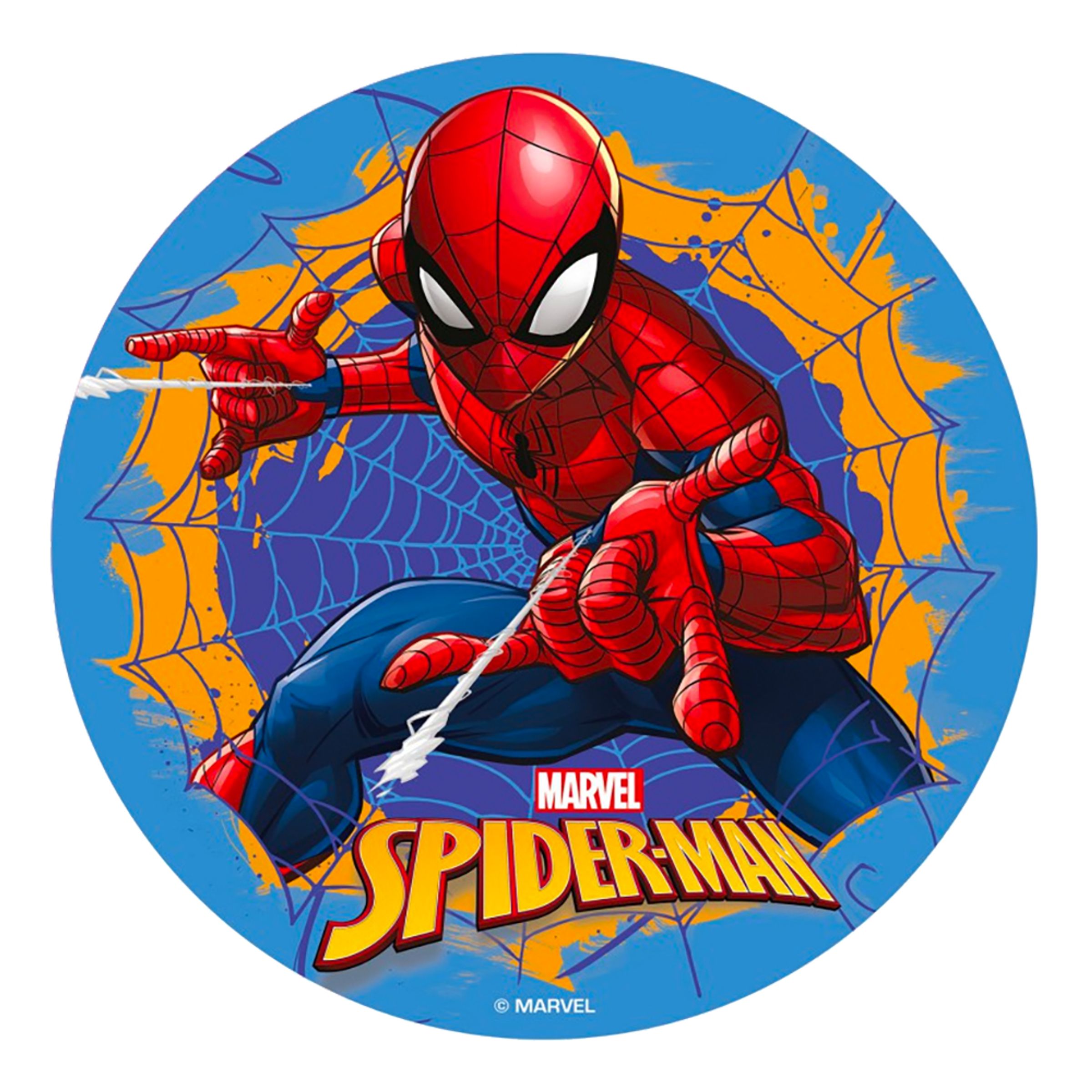 Tårtbild Spider-Man