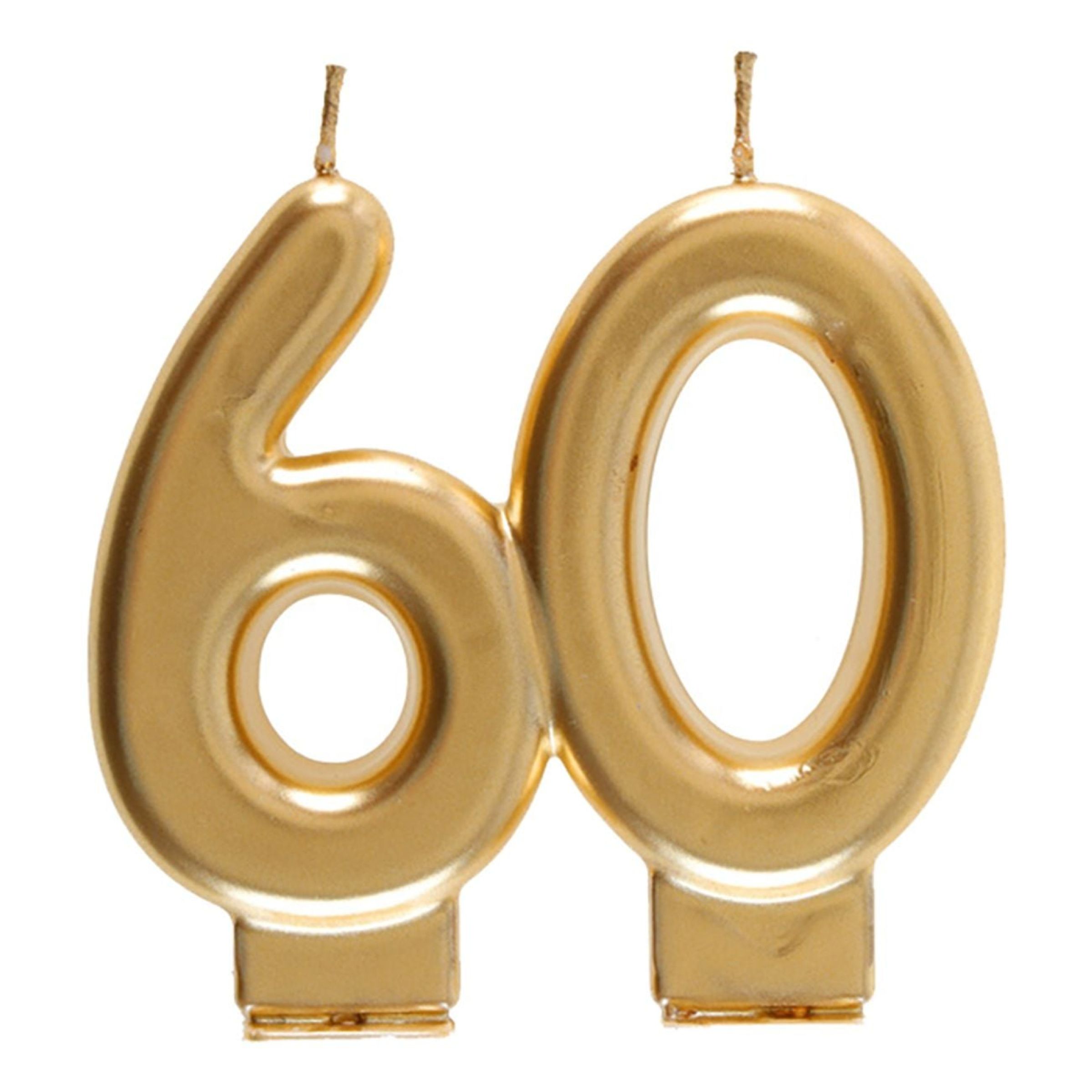 Tårtljus 60 Matt Guld | Hem - Teman - Färger - Guld | Maskeradspecialisten