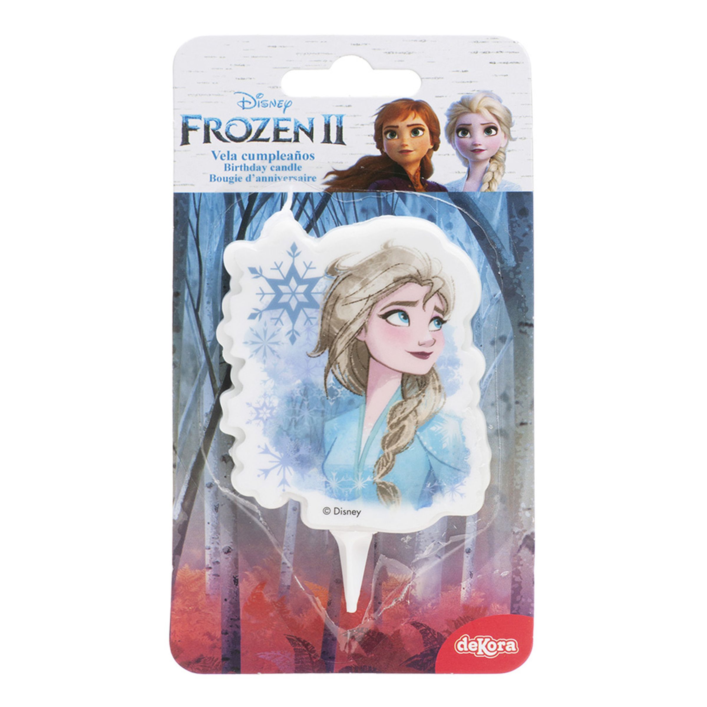 Läs mer om Tårtljus Elsa Frozen/Frost