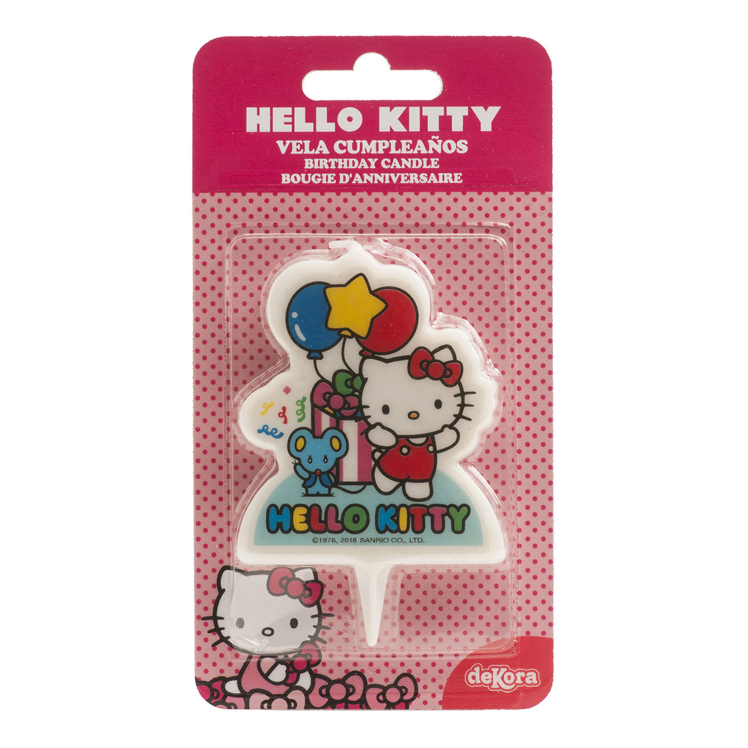 Läs mer om Tårtljus Hello Kitty