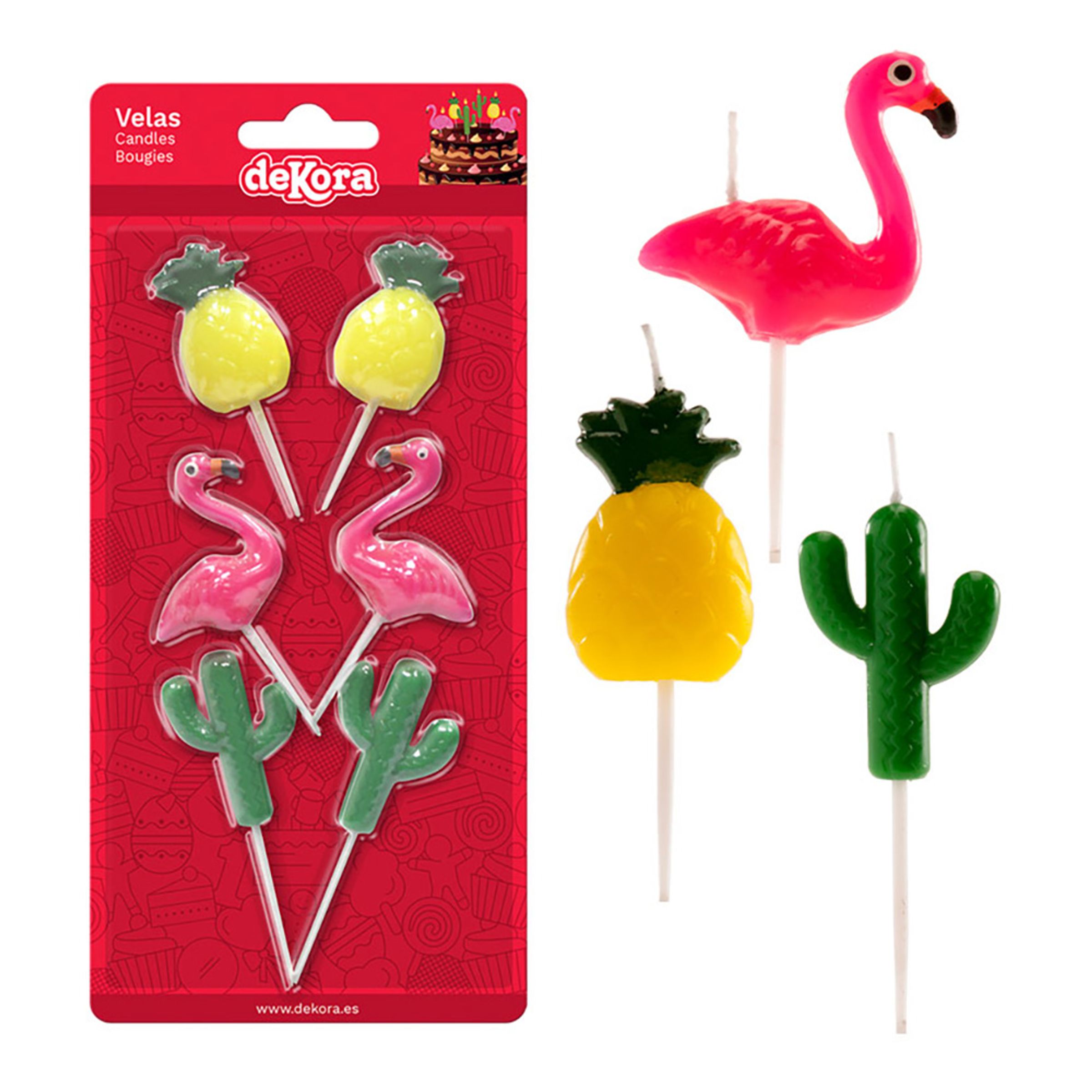 Tårtljus Tropical