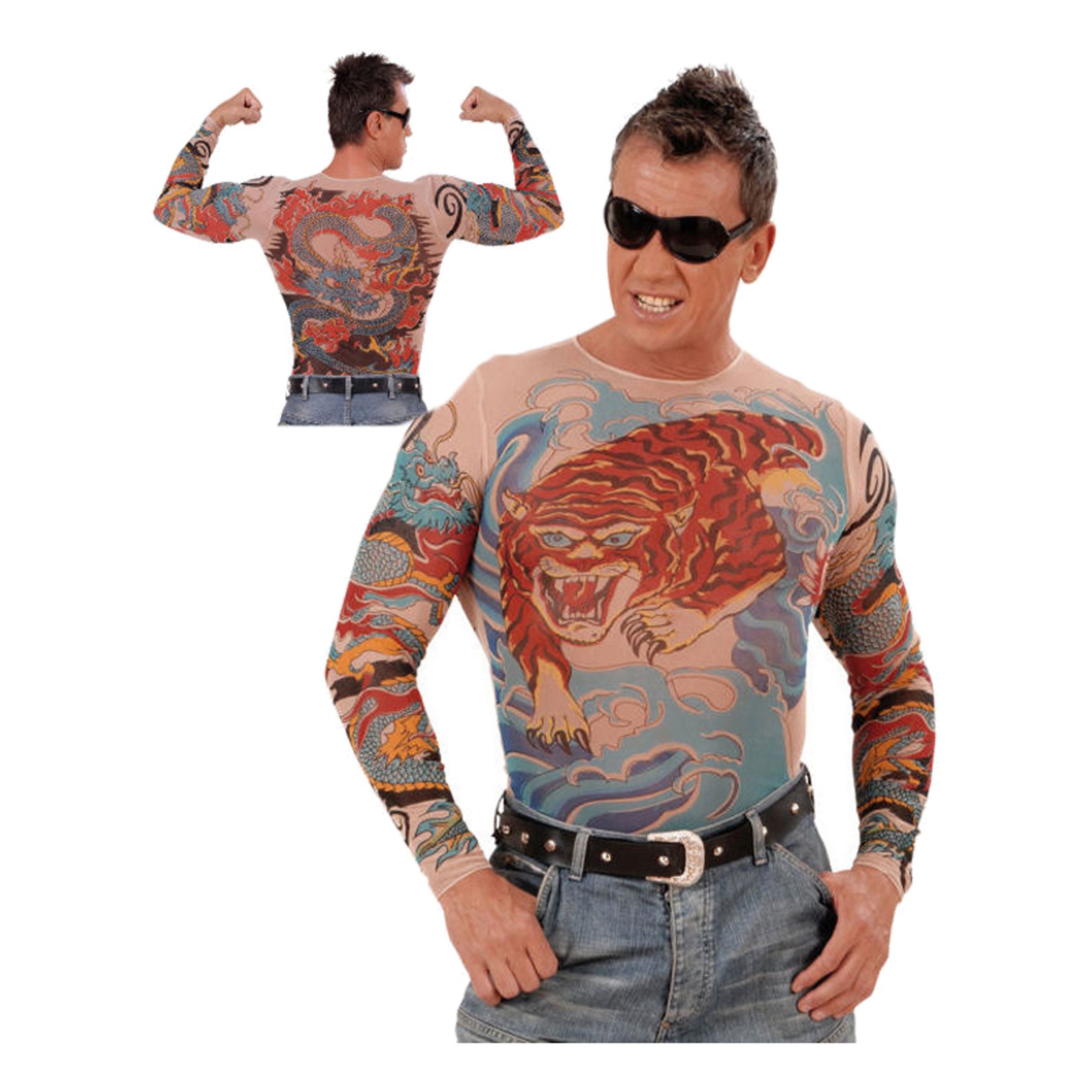 Läs mer om Tattoo T-shirts - Tiger & Dragon