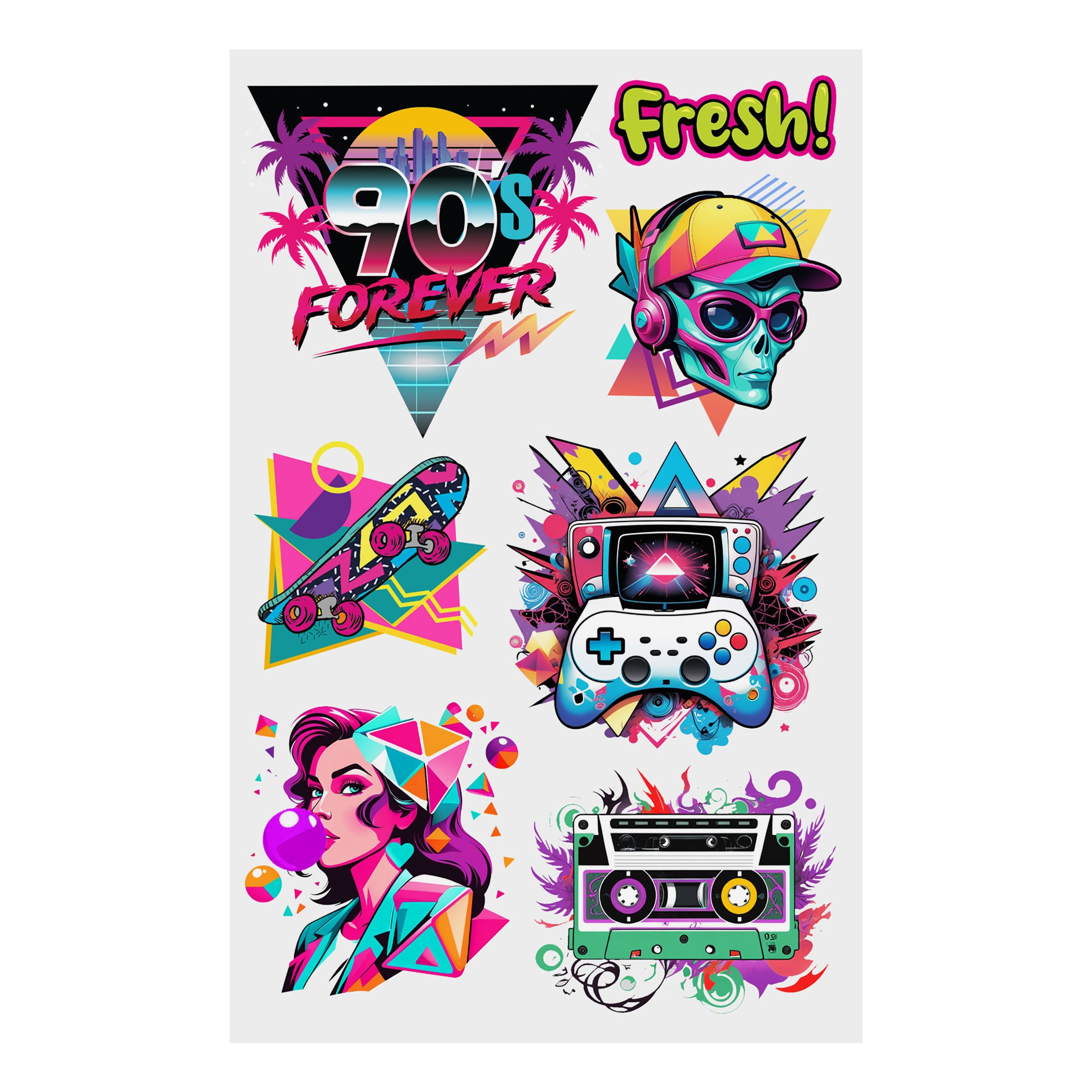 Tatueringar 90's Forever