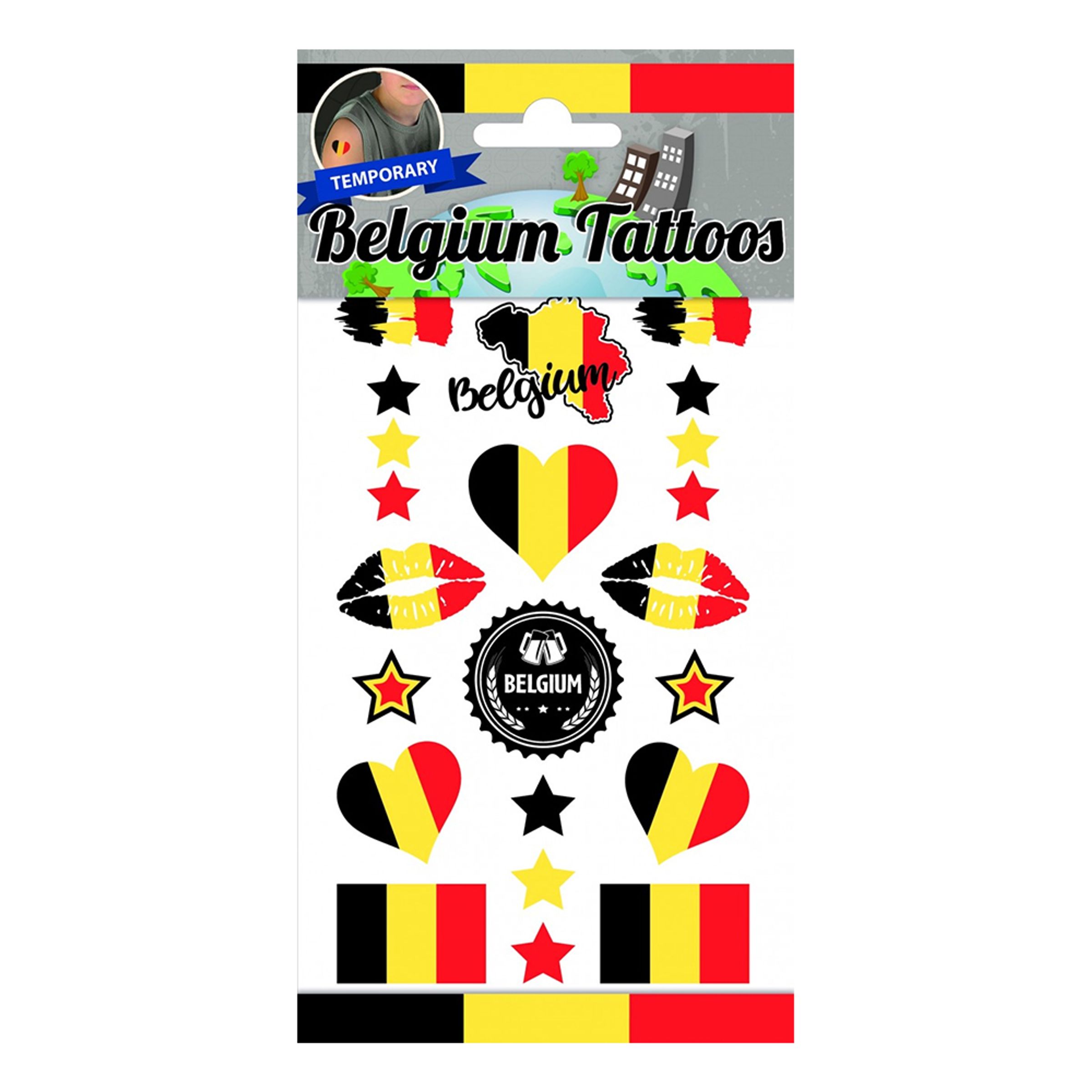 Tatueringar Belgien