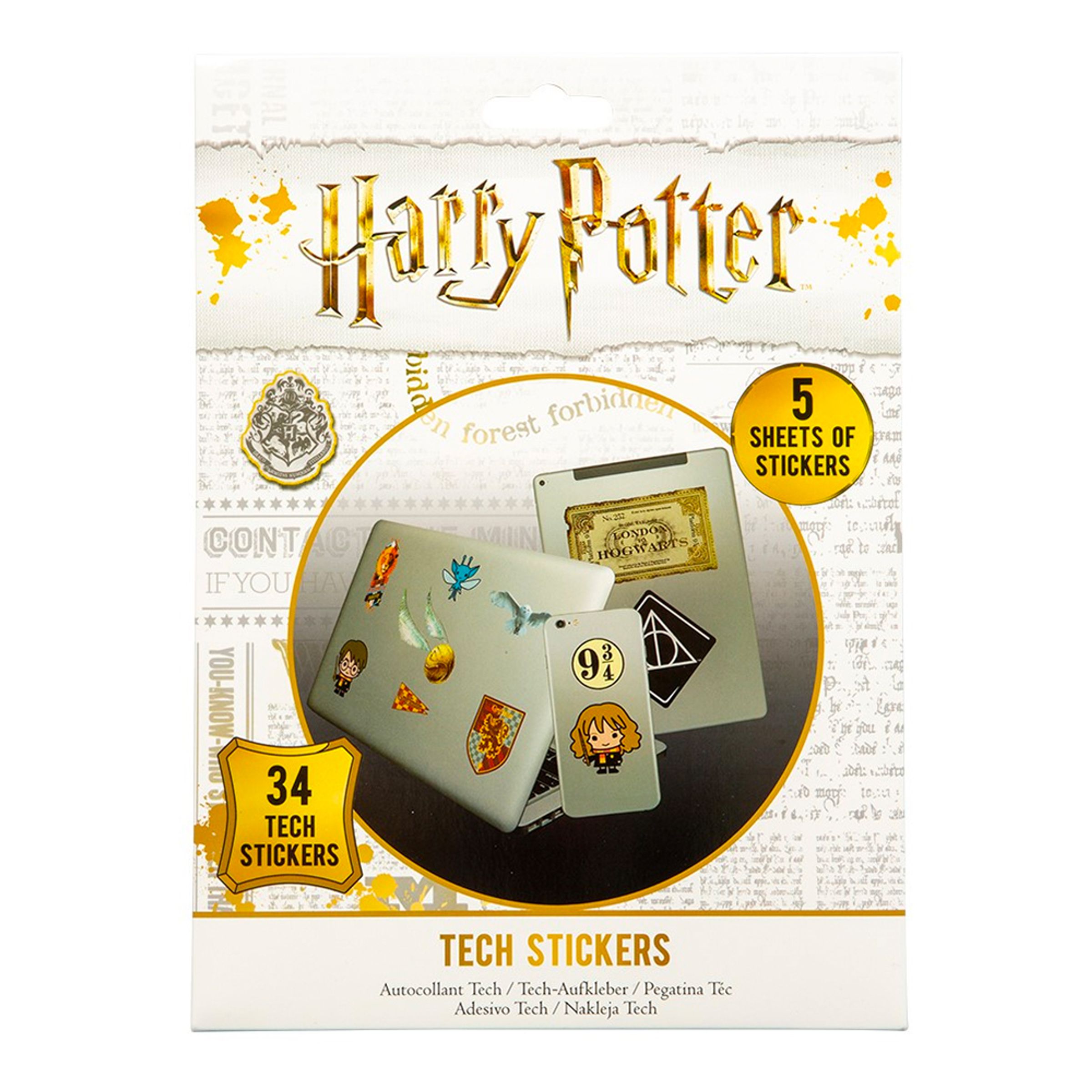 Läs mer om Tech Stickers Harry Potter