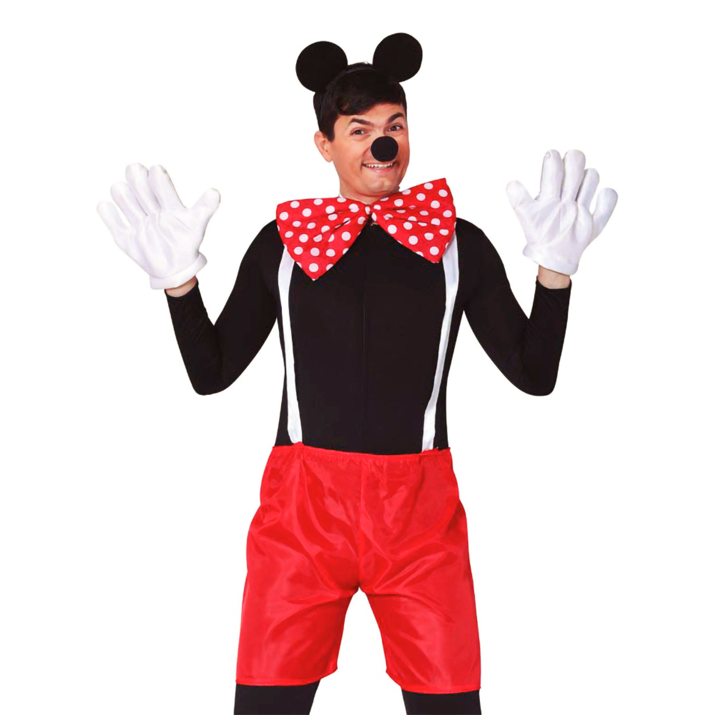 Tecknad Mus Herr Tillbehörskit - One size | Hem - Maskerad - Tillbehör - Tillbehörskit | Pryloteket