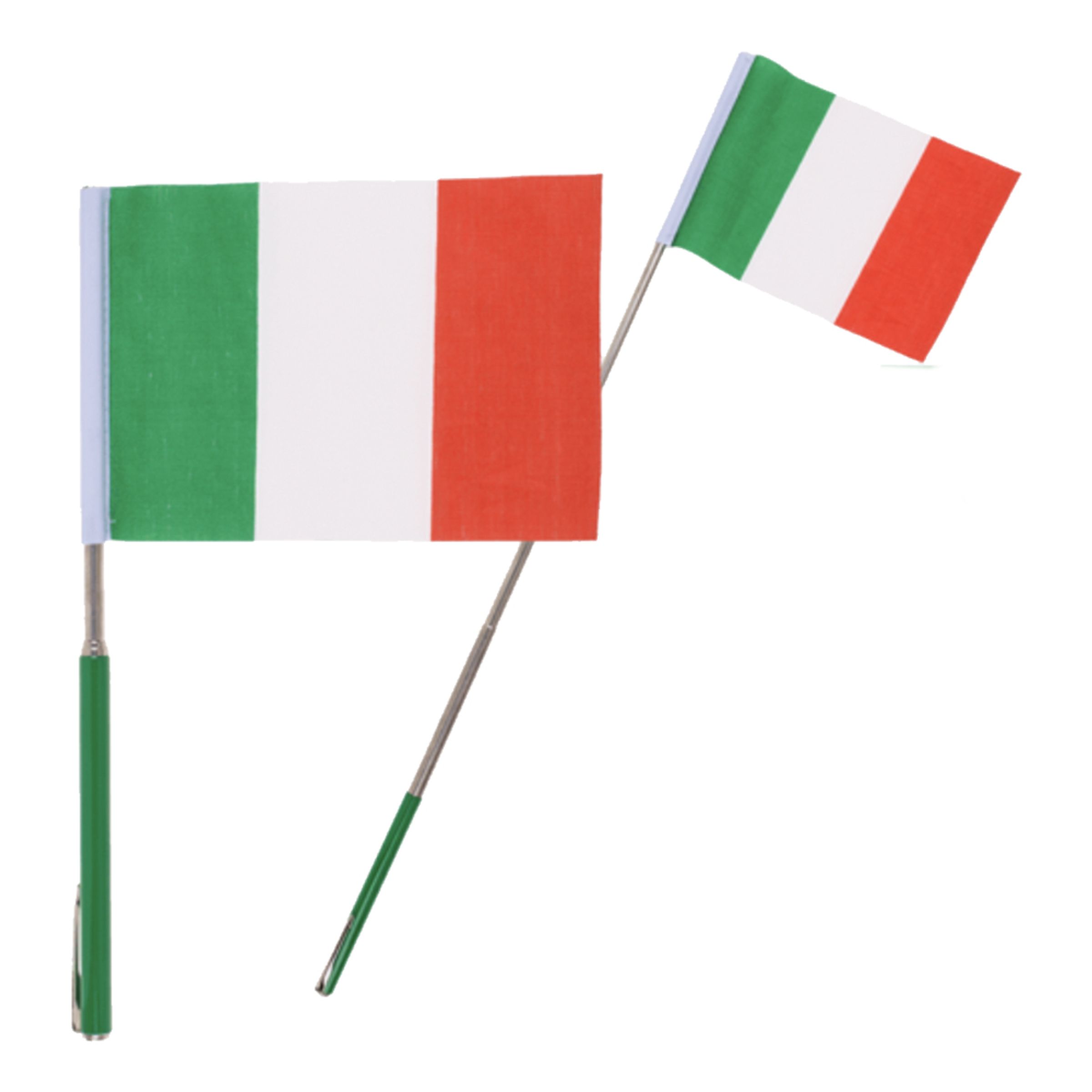 Teleskopisk Flagga Italien - 51 cm