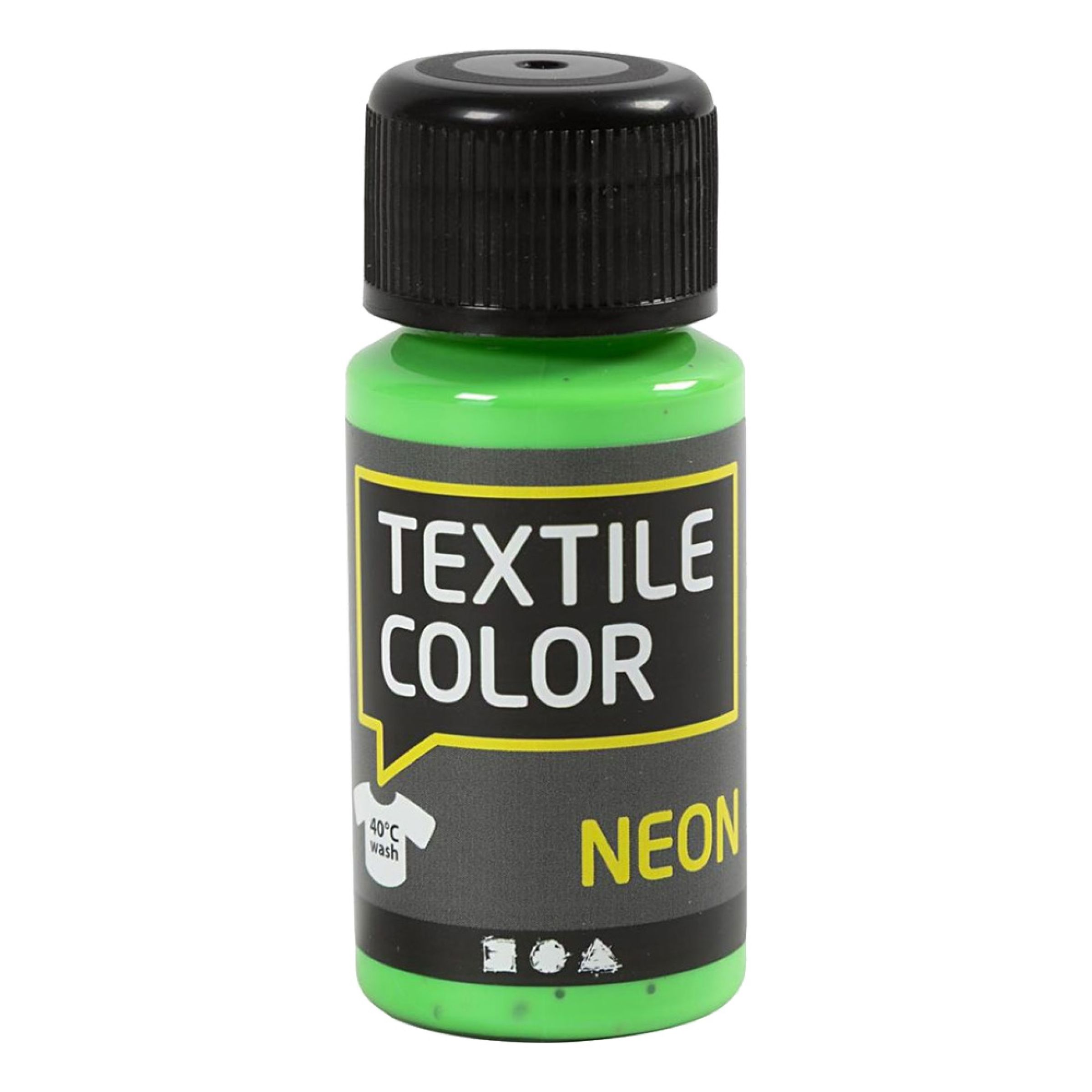 Textilfärg Neon - Neongrön | Hem - Teman - Färger - Grön | Pryloteket