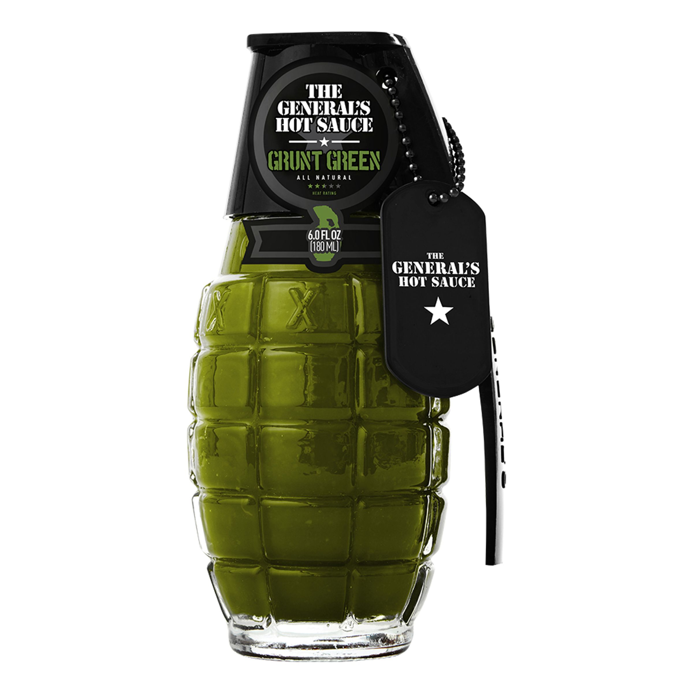 The General's Hot Sauce - Grunt Green