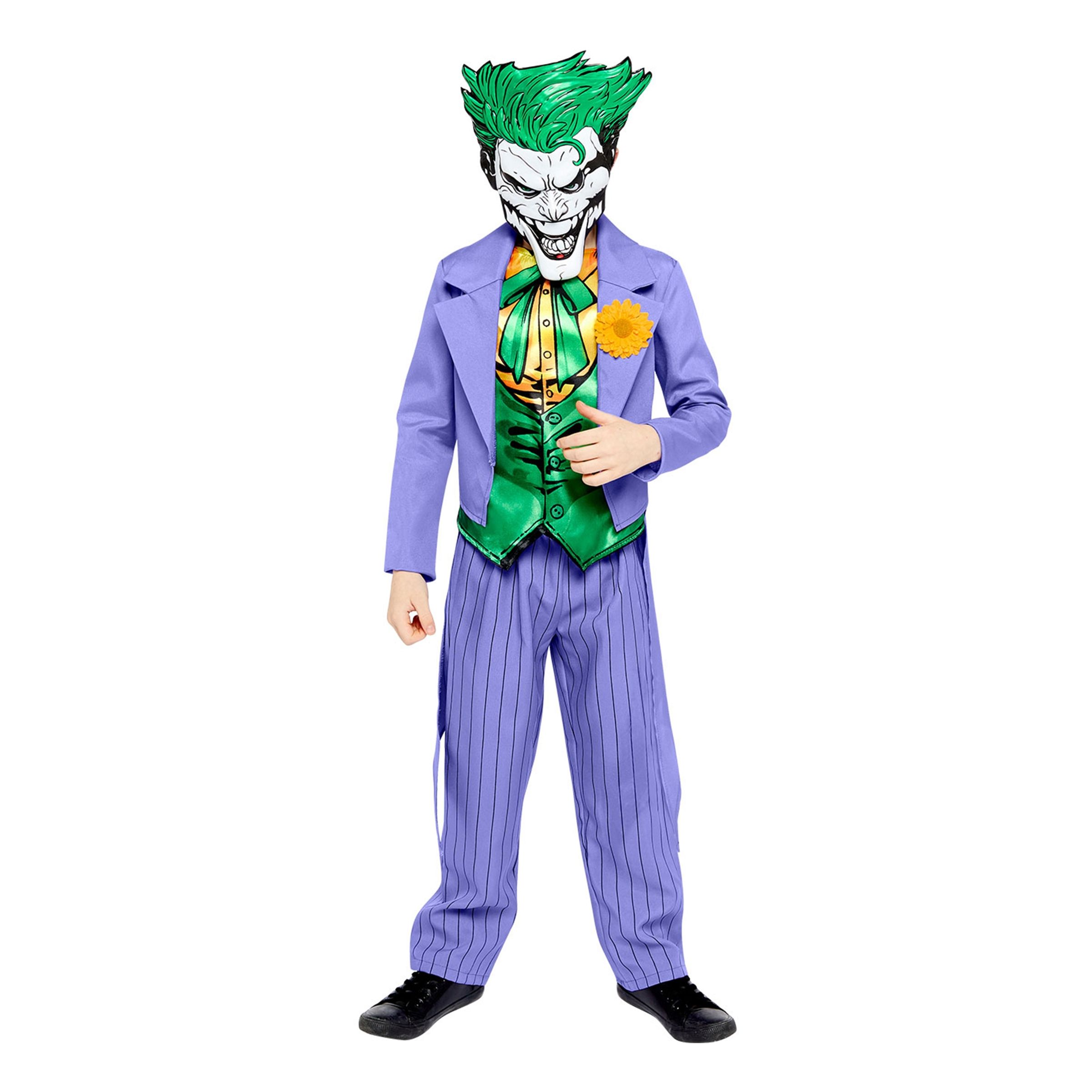 Läs mer om The Joker Barn Maskeraddräkt - Large