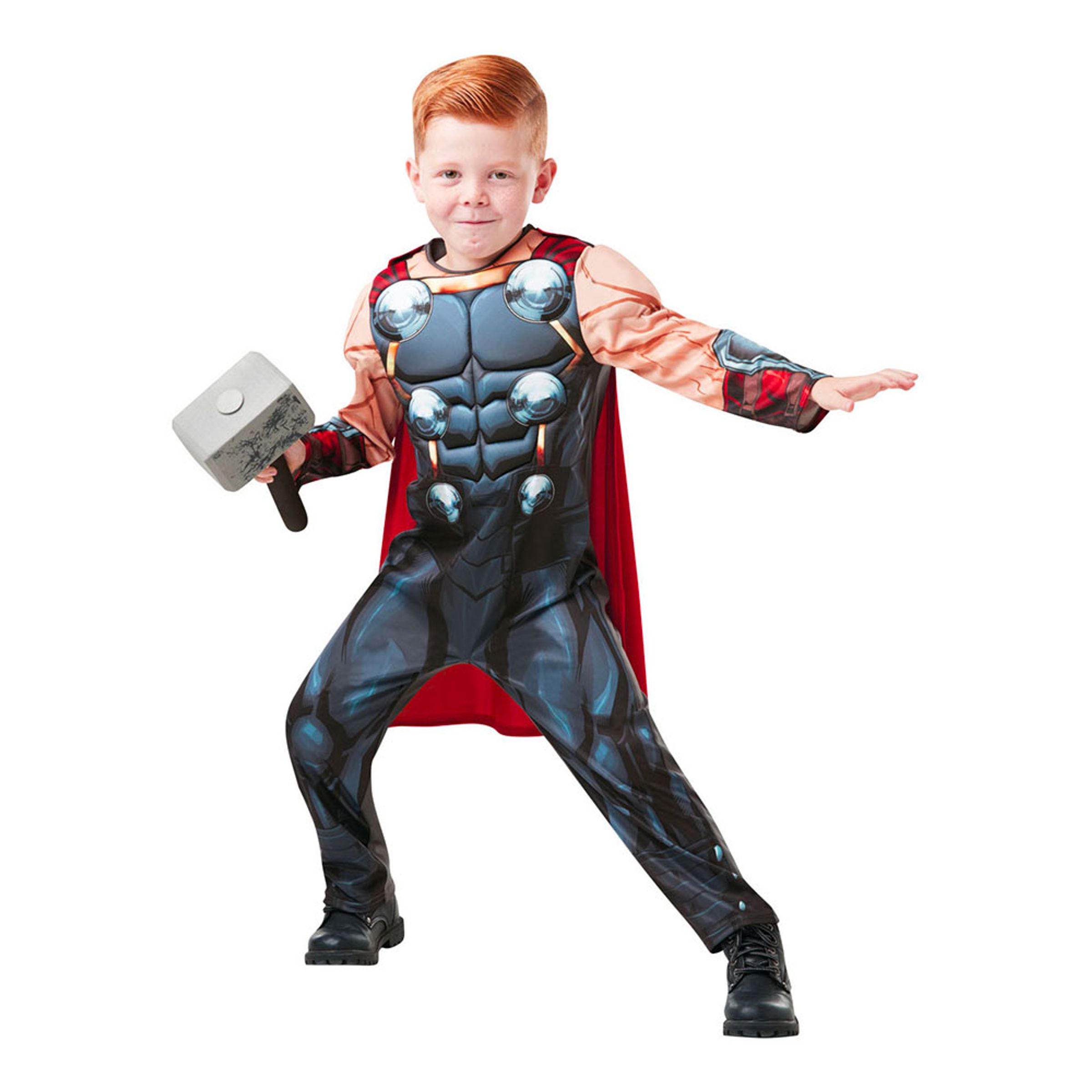 Läs mer om Thor Deluxe Barn Maskeraddräkt - Large