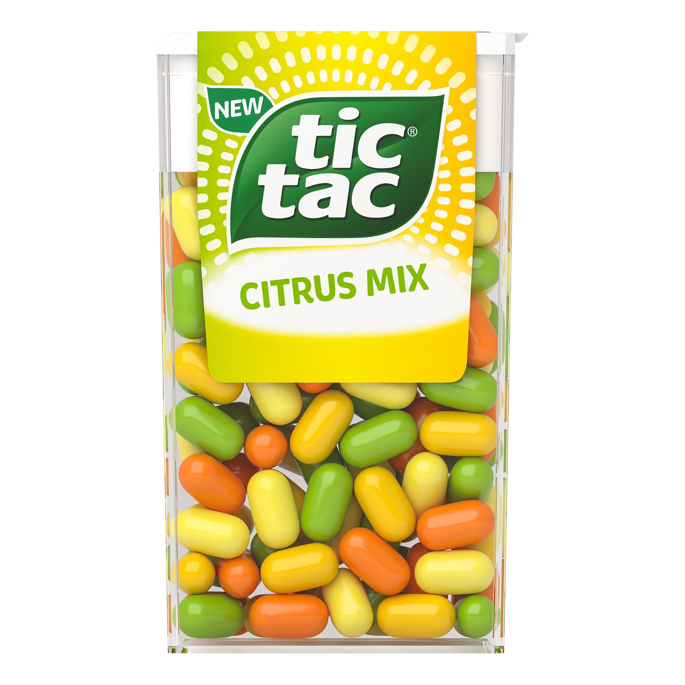 Läs mer om Tic Tac Citrus Mix - 49 gram
