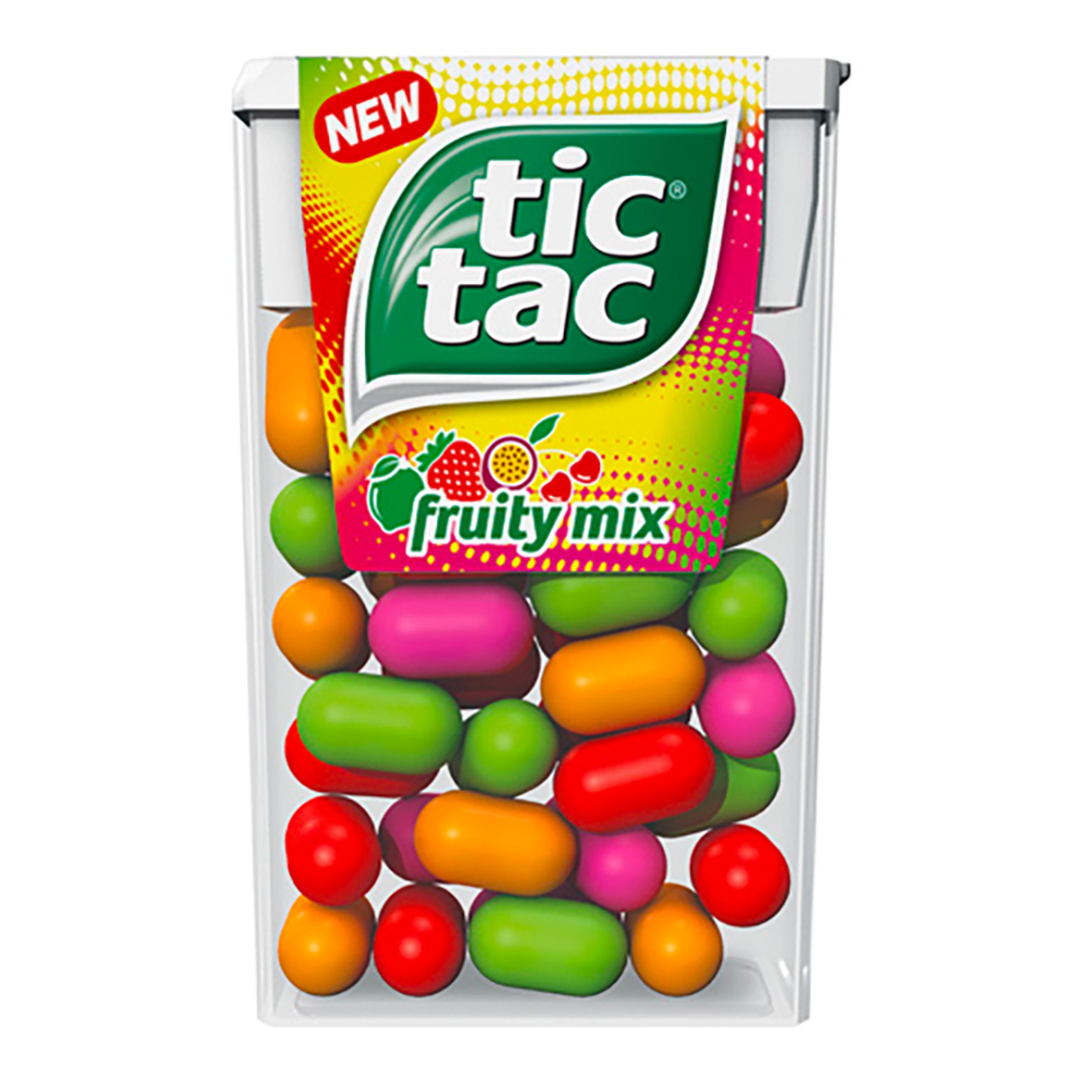 Läs mer om Tic Tac Fruity Mix - 18 gram