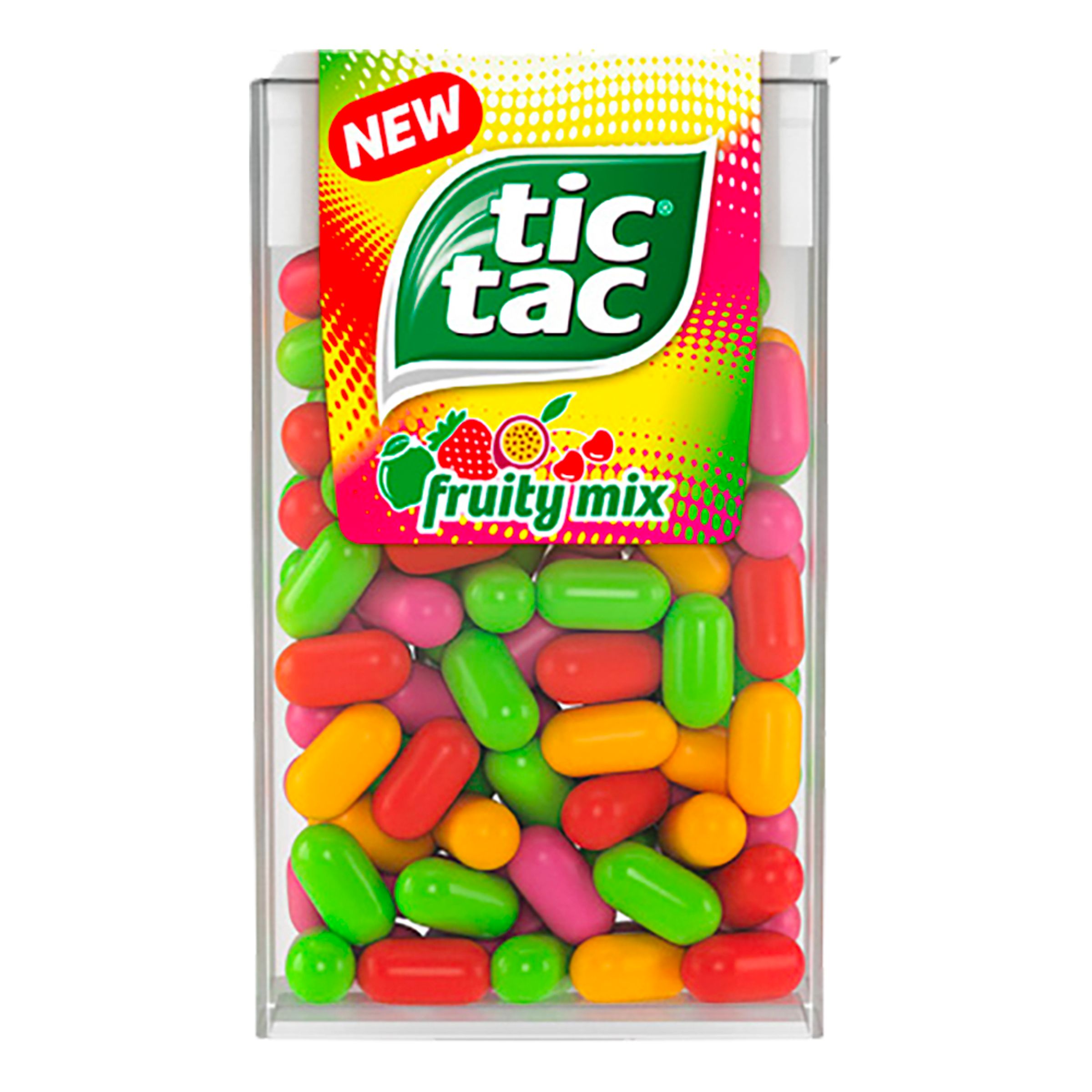 Läs mer om Tic Tac Fruity Mix - 49 gram