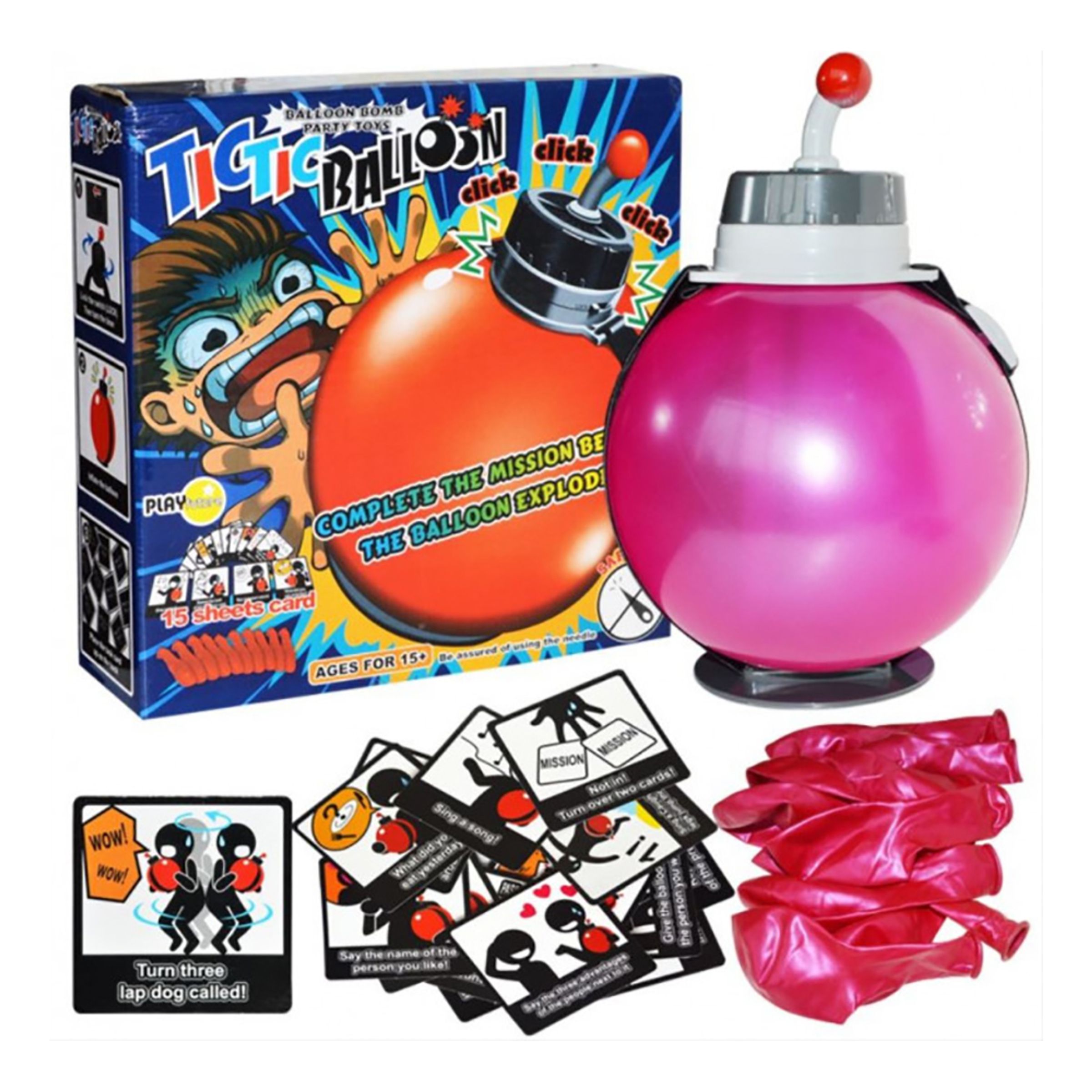 Läs mer om Tictic Ballon Bomb Spel