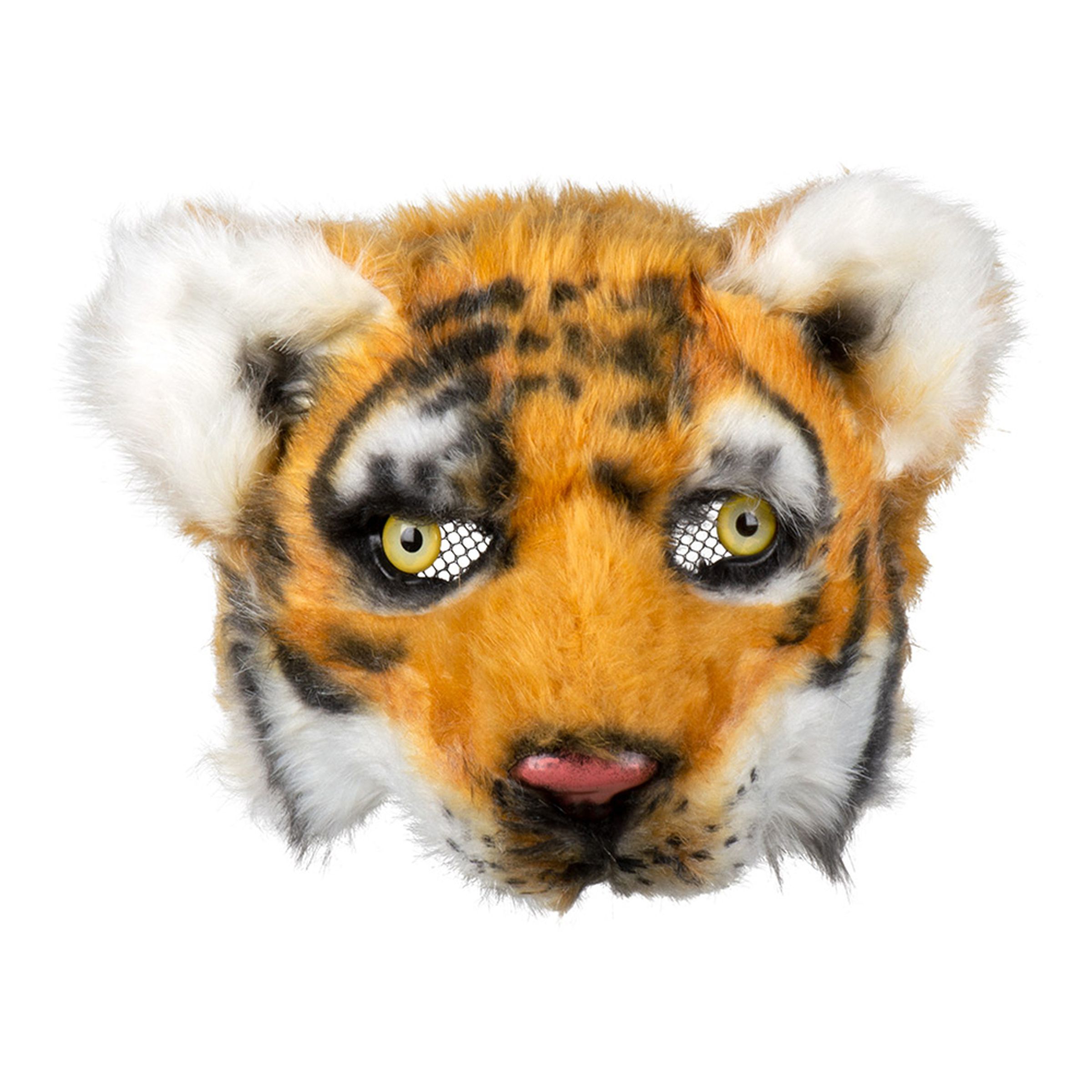 Djurmasker - Tiger Halvmask