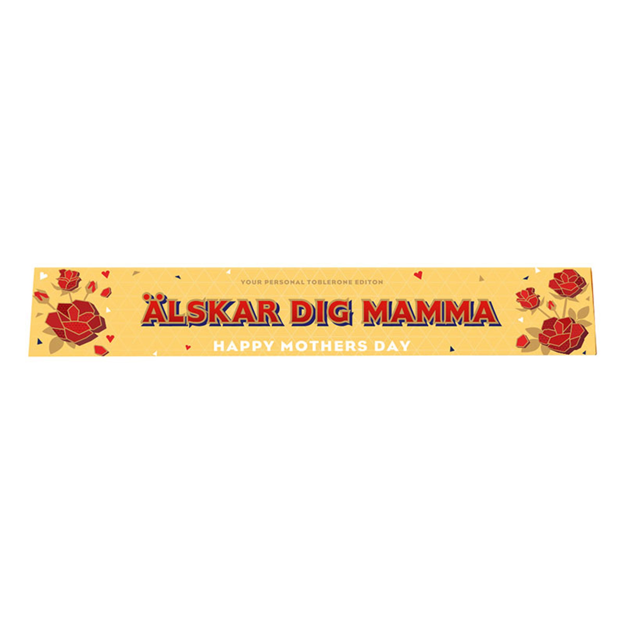 Toblerone Älskar Dig Mamma - 100 gram