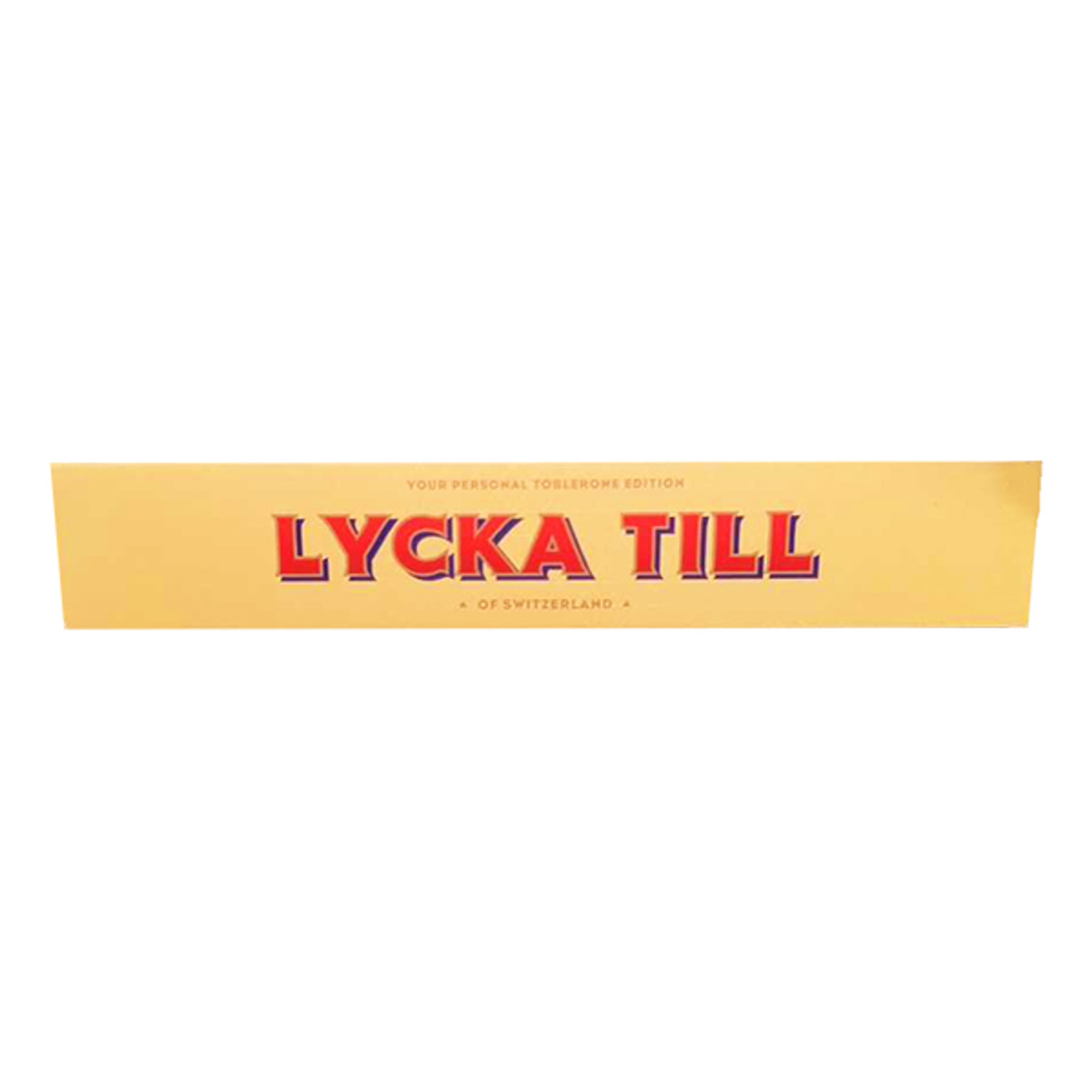 Toblerone Lycka till - 100 gram