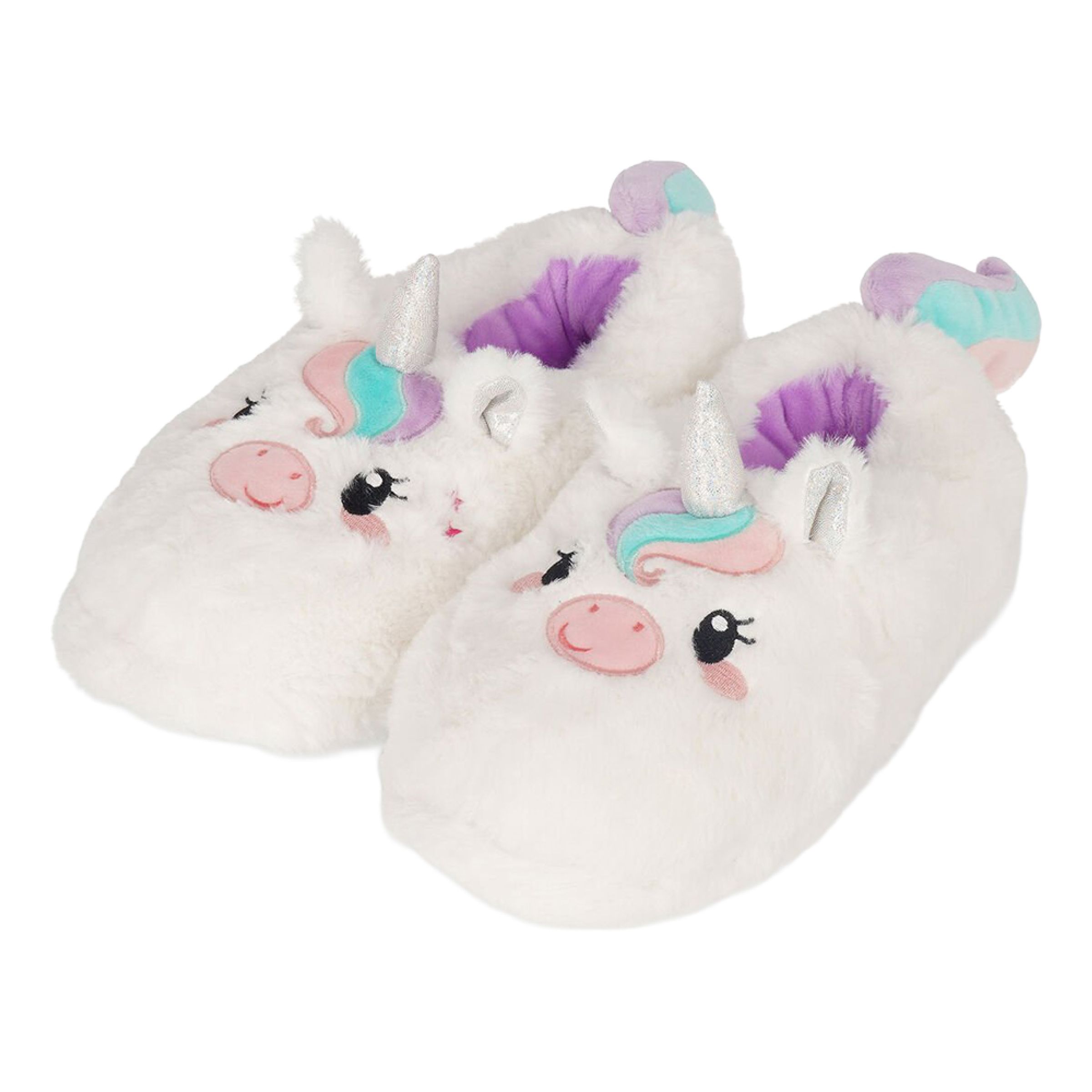 Tofflor Unicorn - 35-38 | Hem - Roliga Prylar - Kläder - Tofflor | Maskeradspecialisten