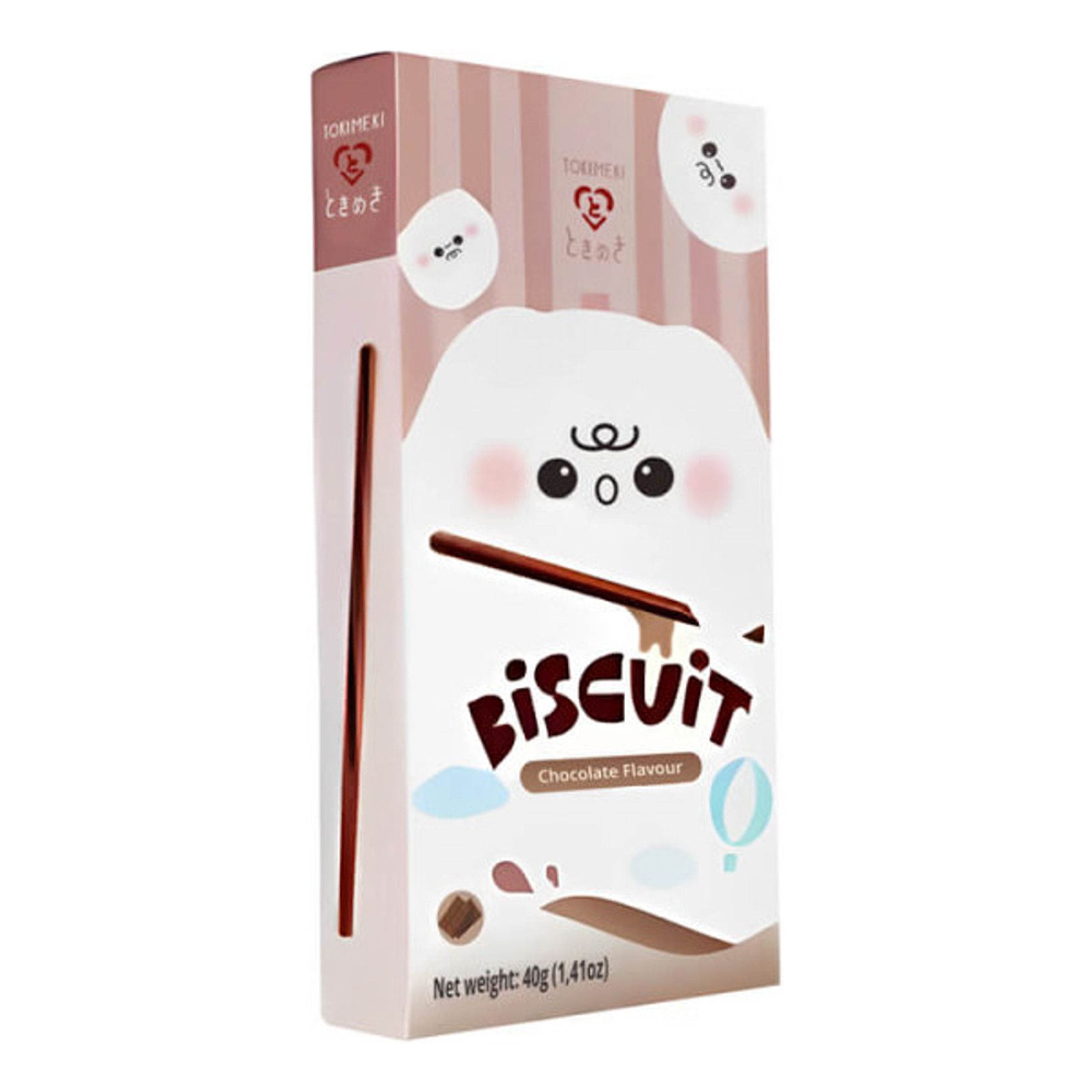 Läs mer om Tokimeki Biscuit Stick Choco - 40 gram