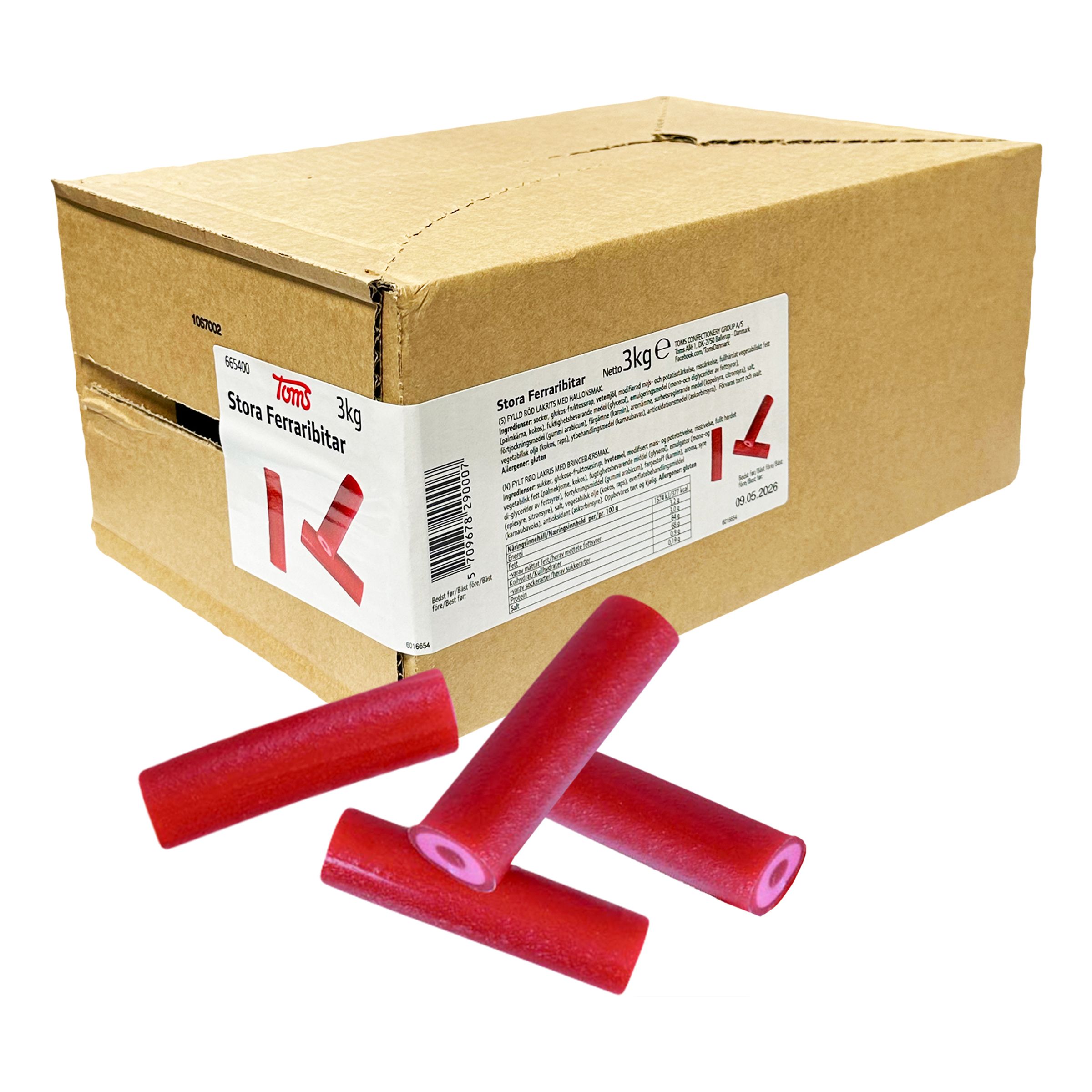 Toms Store Ferraristykker Økonomipakke - 3 kg