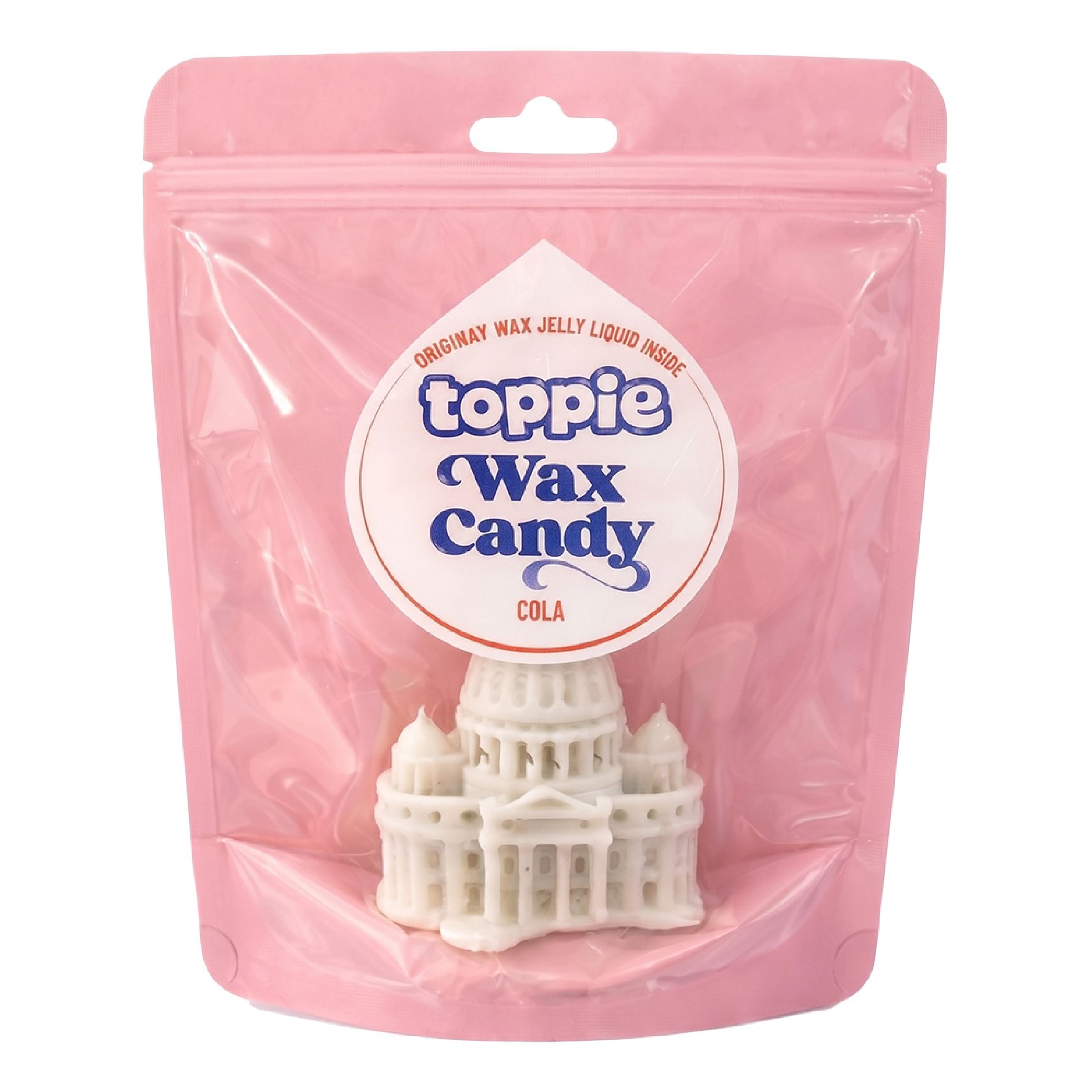 Toppie Wax Candy Slott Cola - 48 g | Hem - Godis & Läsk - Godis - Amerikanskt Godis | Pryloteket
