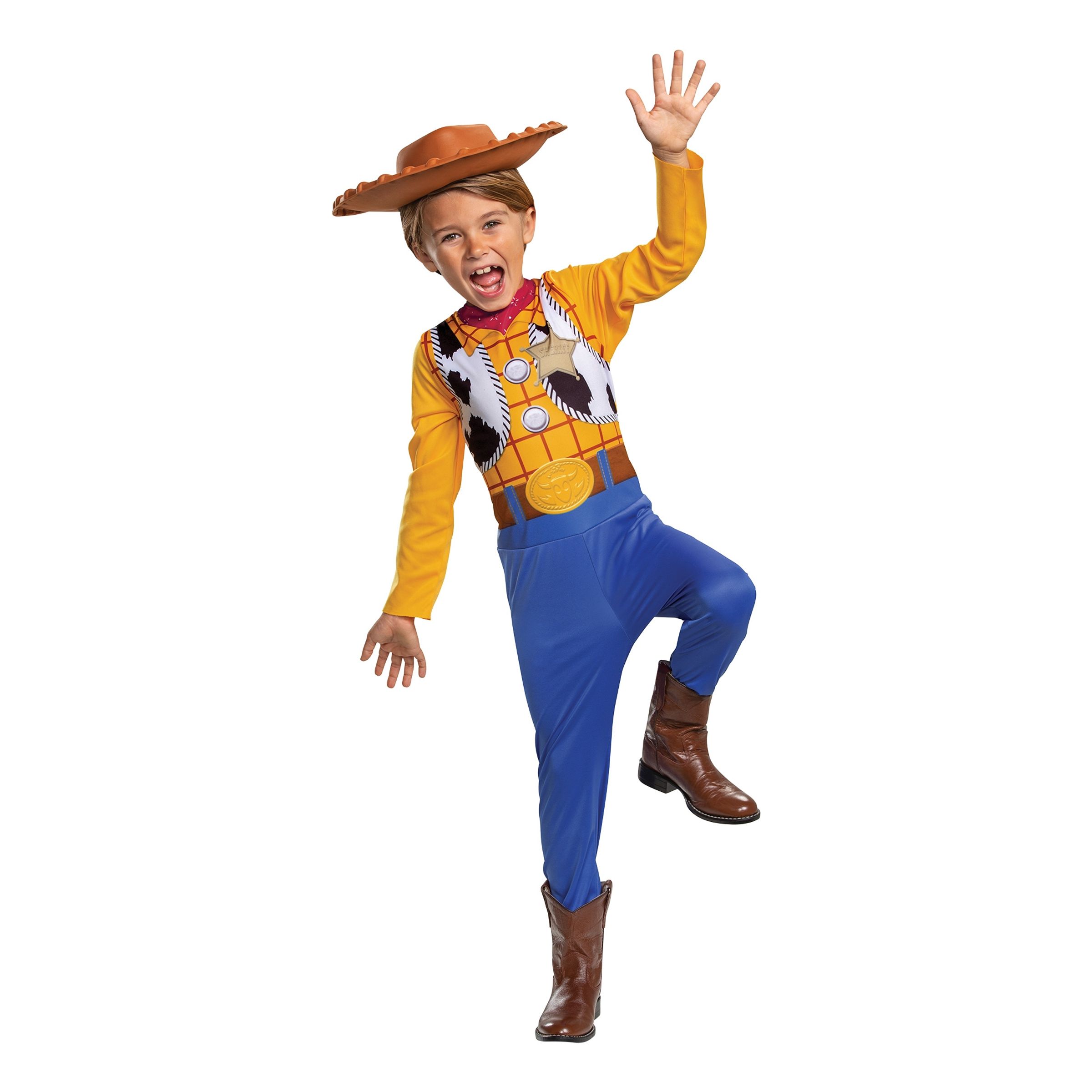 Läs mer om Toy Story Woody Barn Maskeraddräkt - Medium