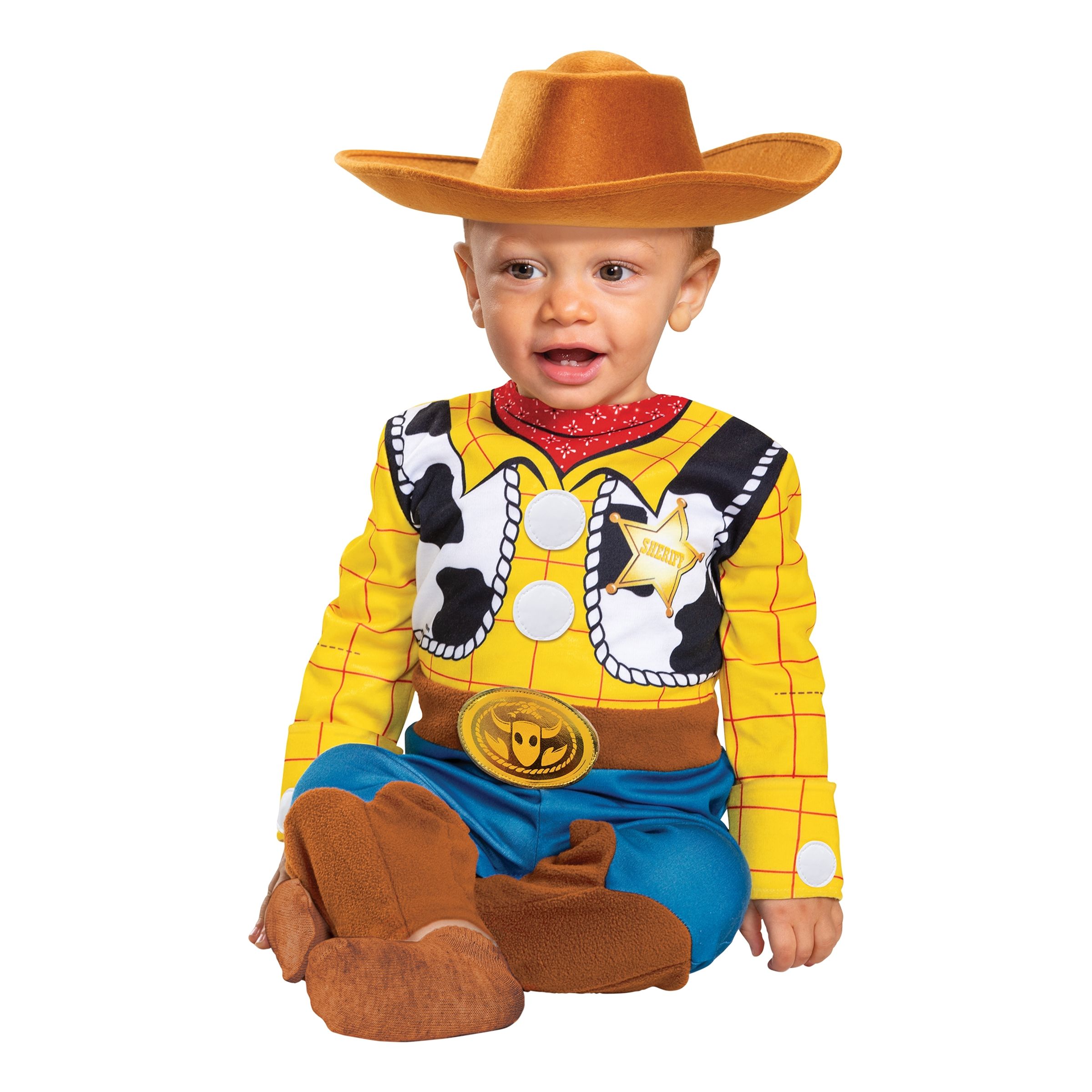 Toy Story Woody Deluxe Bebis Maskeraddräkt - 6-12 månader
