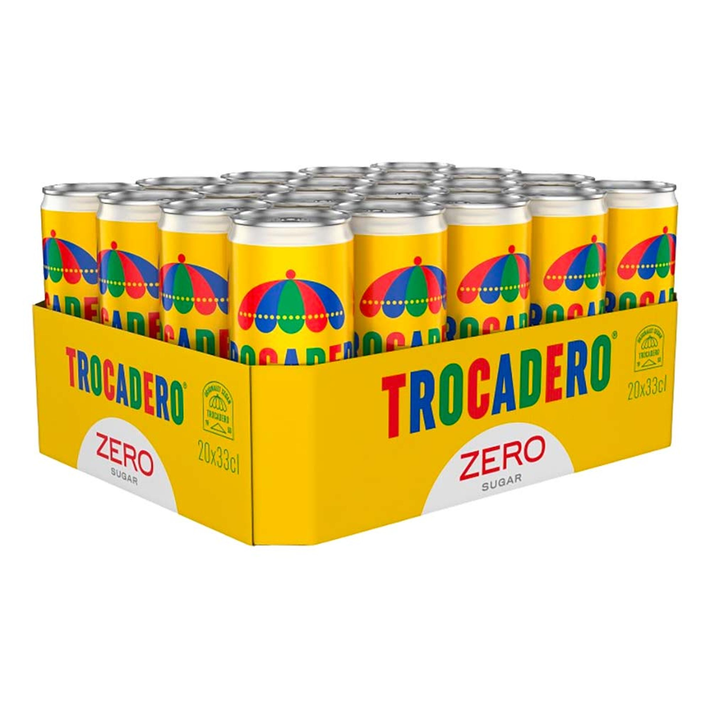 Läs mer om Trocadero Zero Sugar - 20-pack