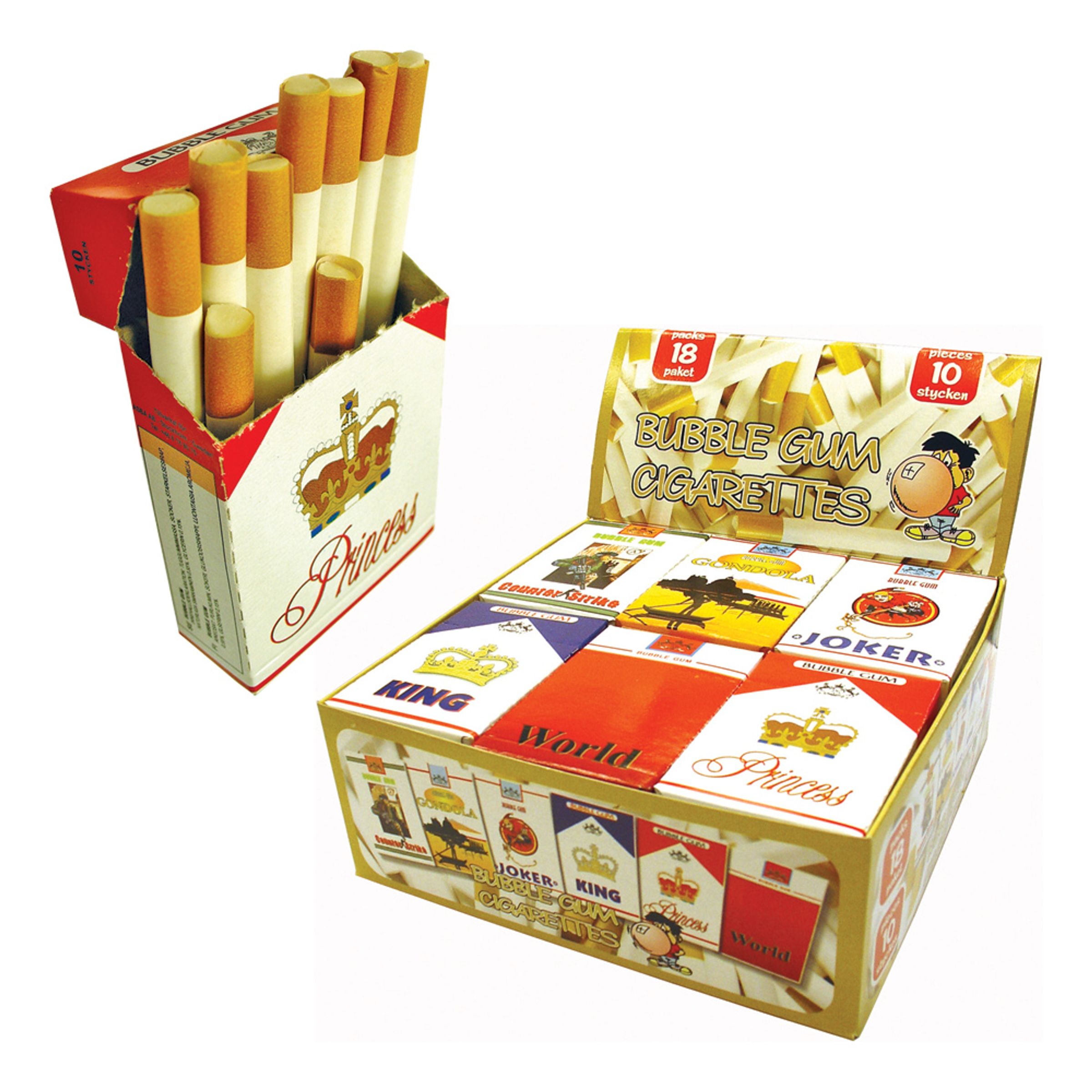 Läs mer om Tuggummi Cigaretter - 1-pack