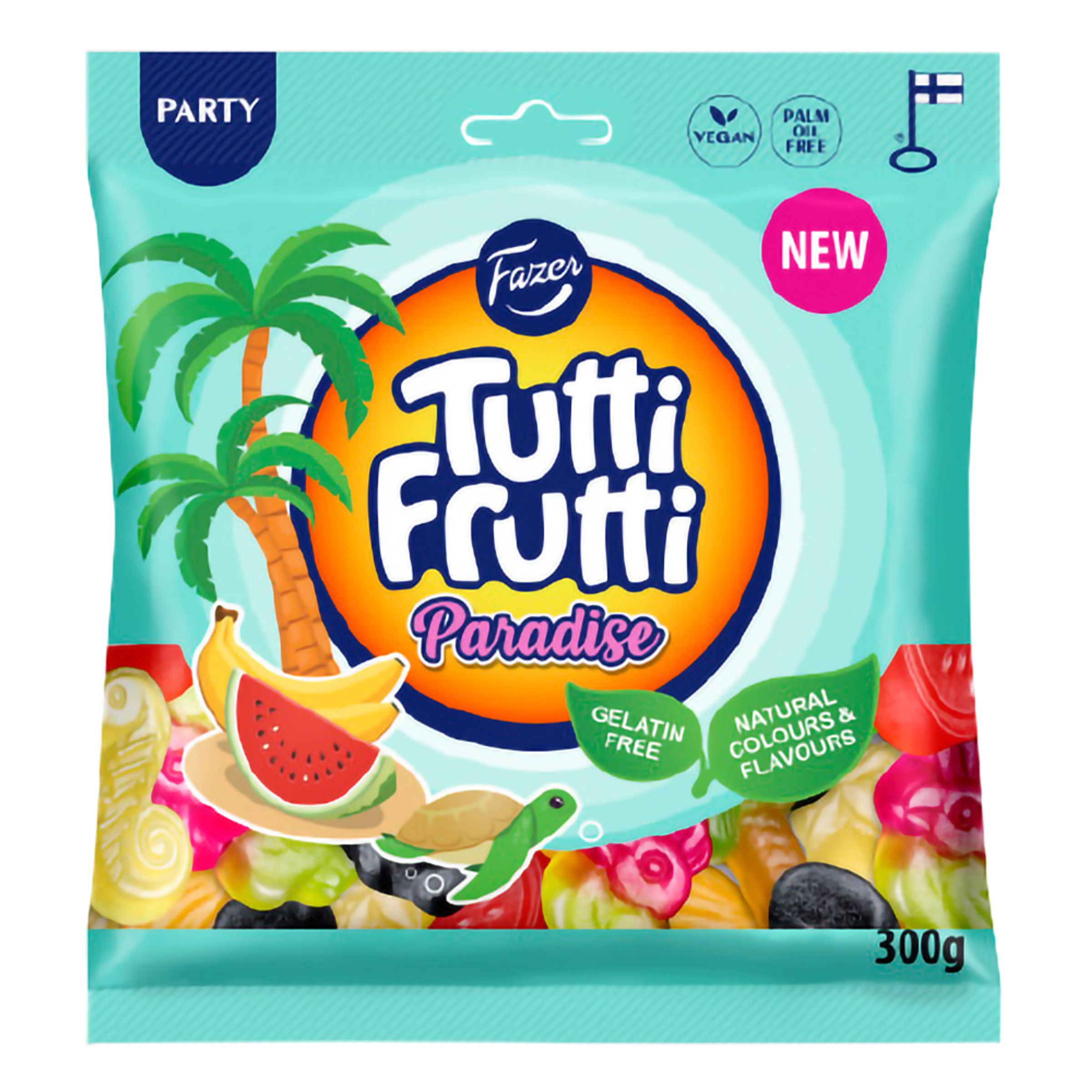 Tutti Frutti Paradise Påse - 300 gram