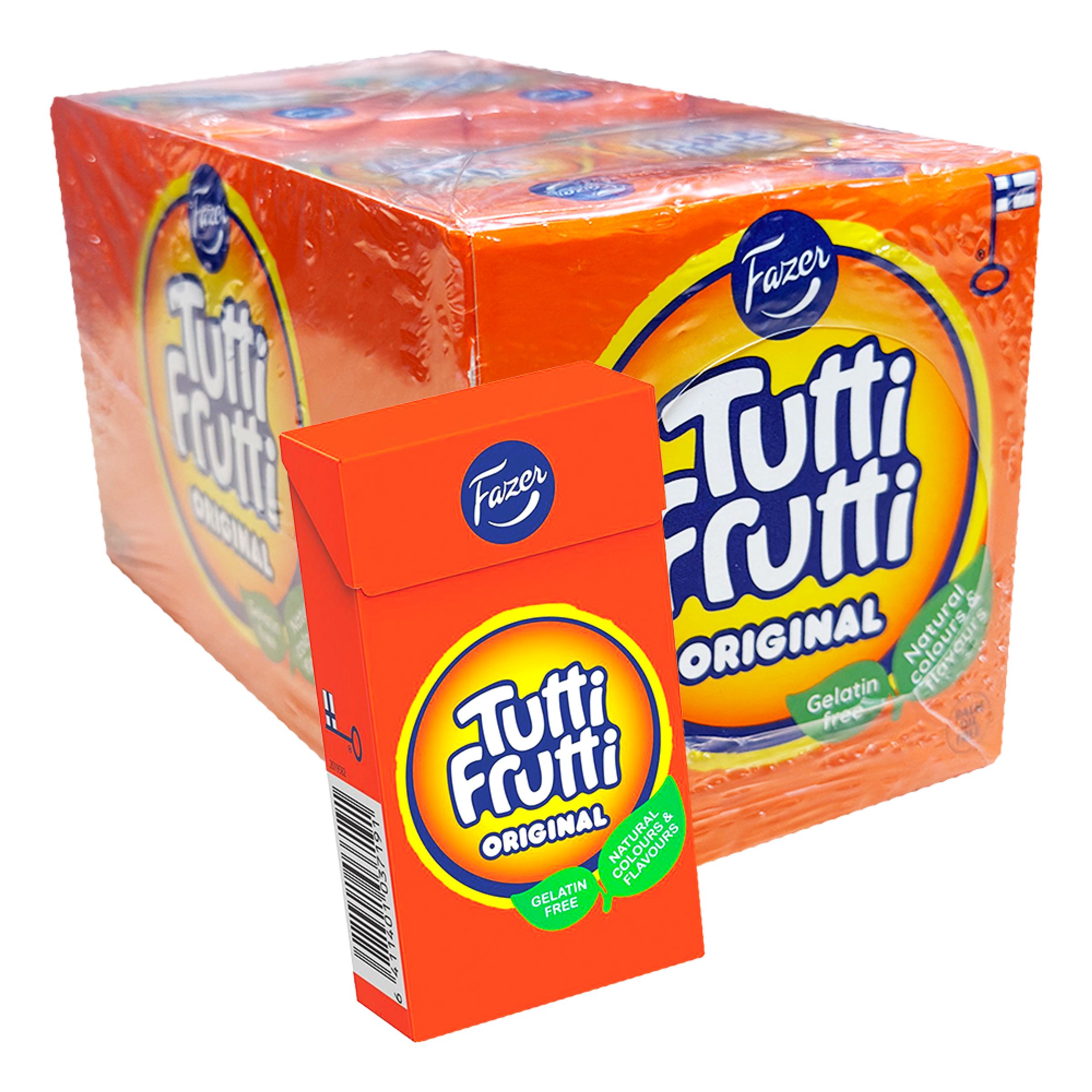 Tutti Frutti Tablettask Storpack - 20-pack | Hem - Godis & Läsk - Godis - Tablettaskar | Party Outlet