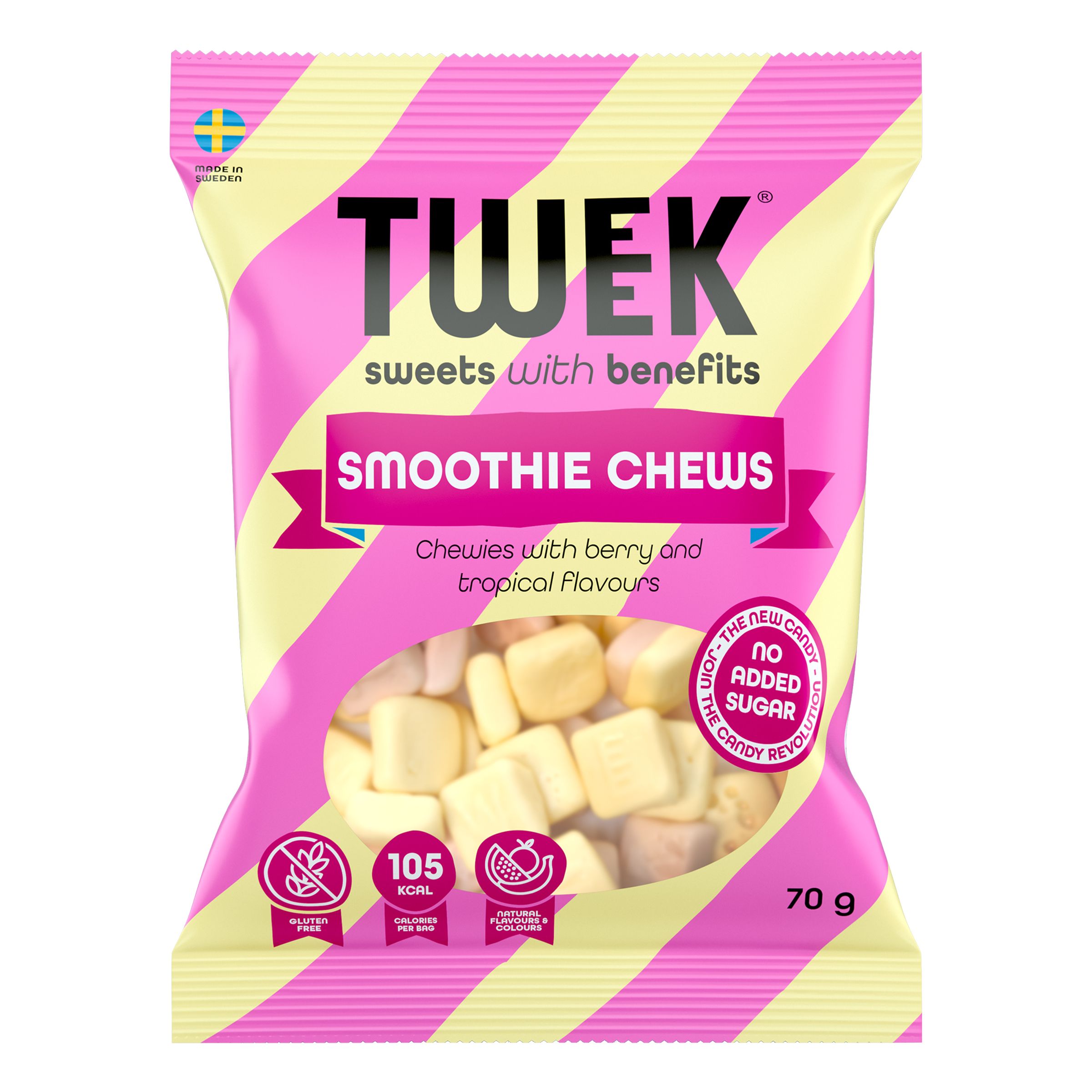 Tweek Smoothie Chews - 70 gram | Hem - Godis & Läsk - Godis - Skumgodis | Pryloteket
