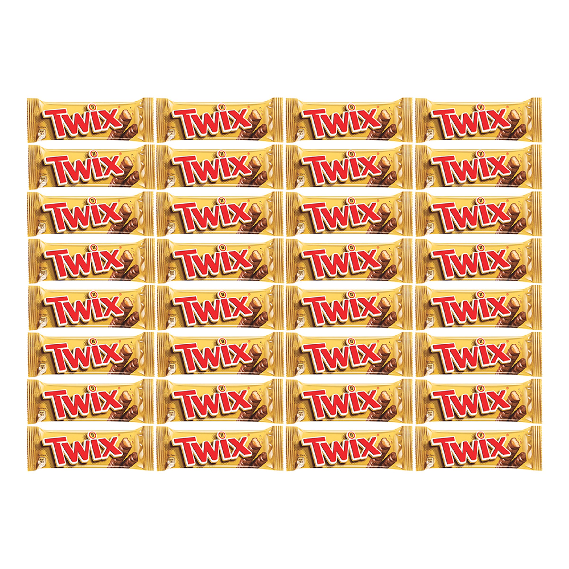 Twix Chokladbit - 32-pack (Hel kartong)