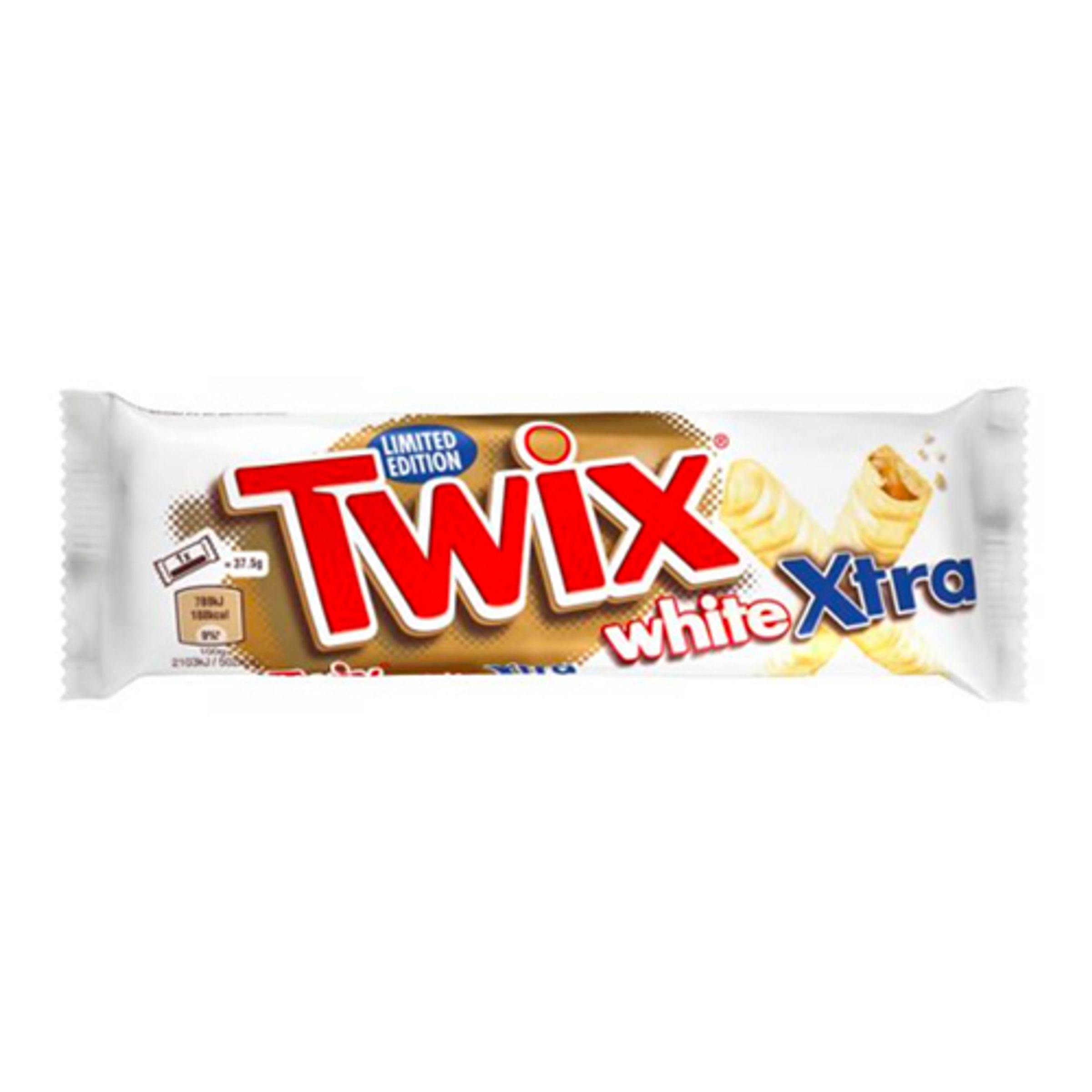 Läs mer om Twix White Xtra Chokladbit - 30-pack