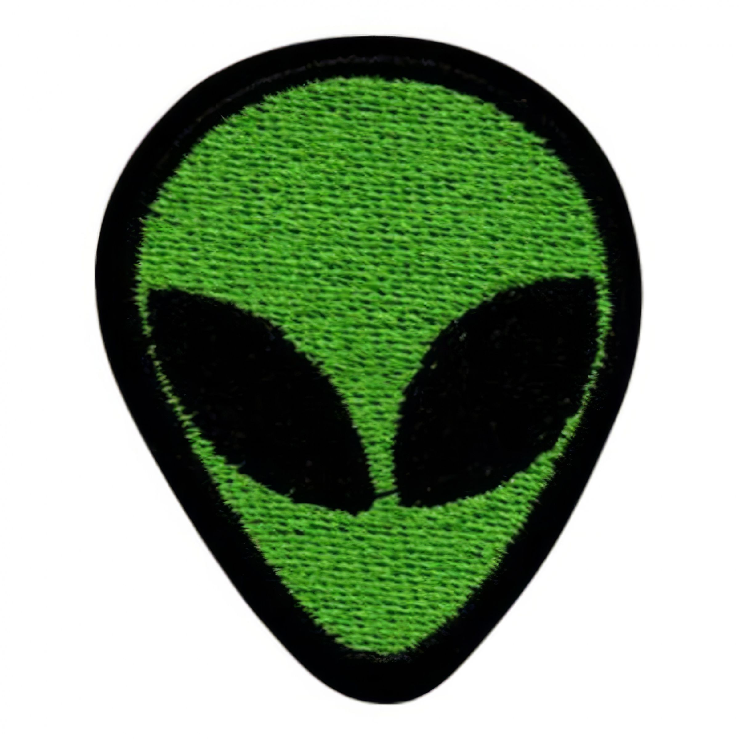 Läs mer om Tygmärke Alien Huvud