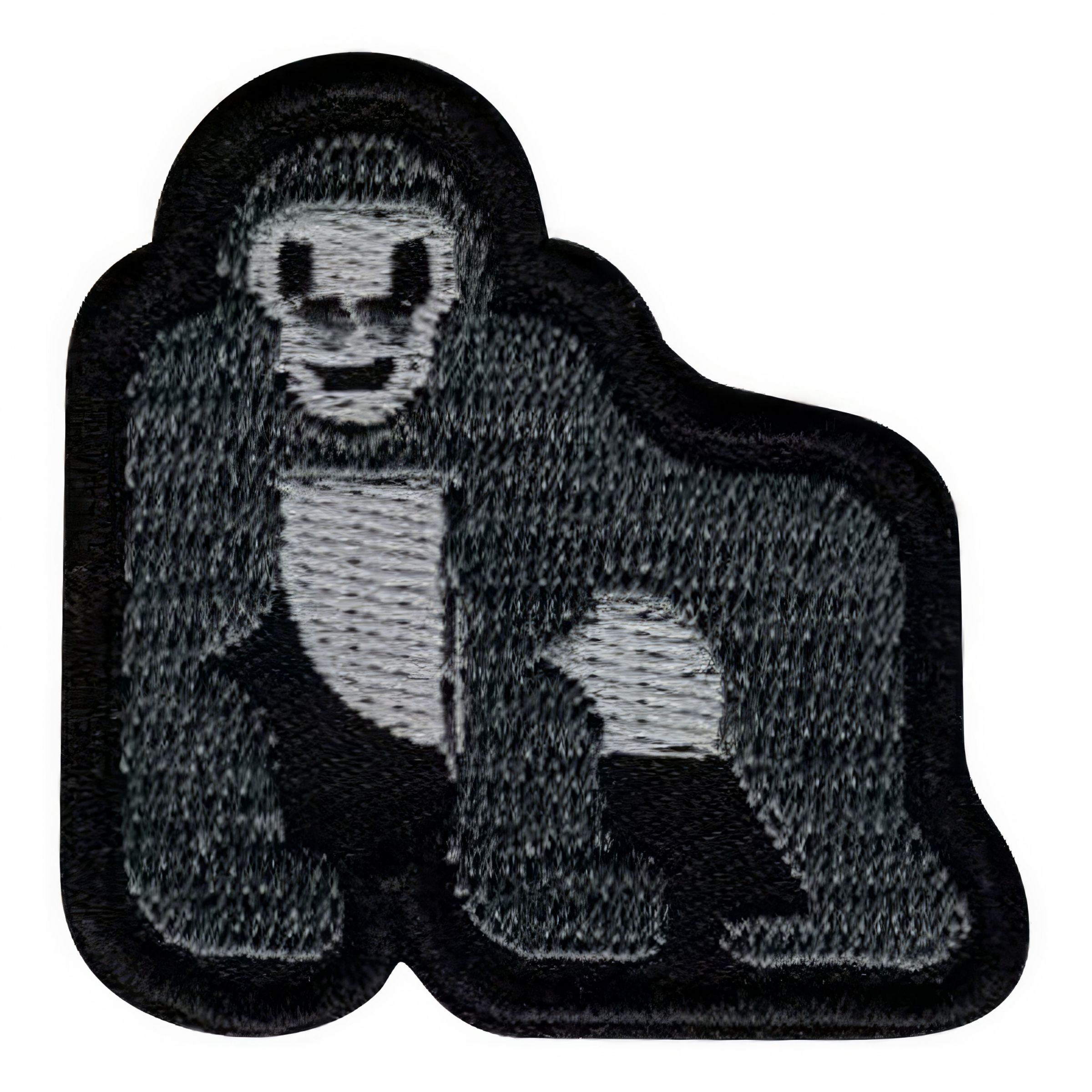 Läs mer om Tygmärke Emoji Gorilla