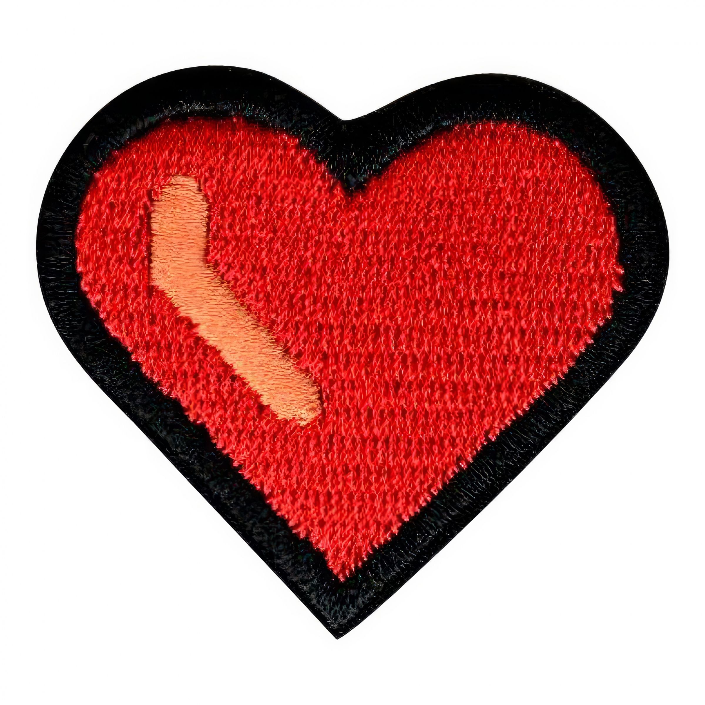 Läs mer om Tygmärke Emoji Hjärta