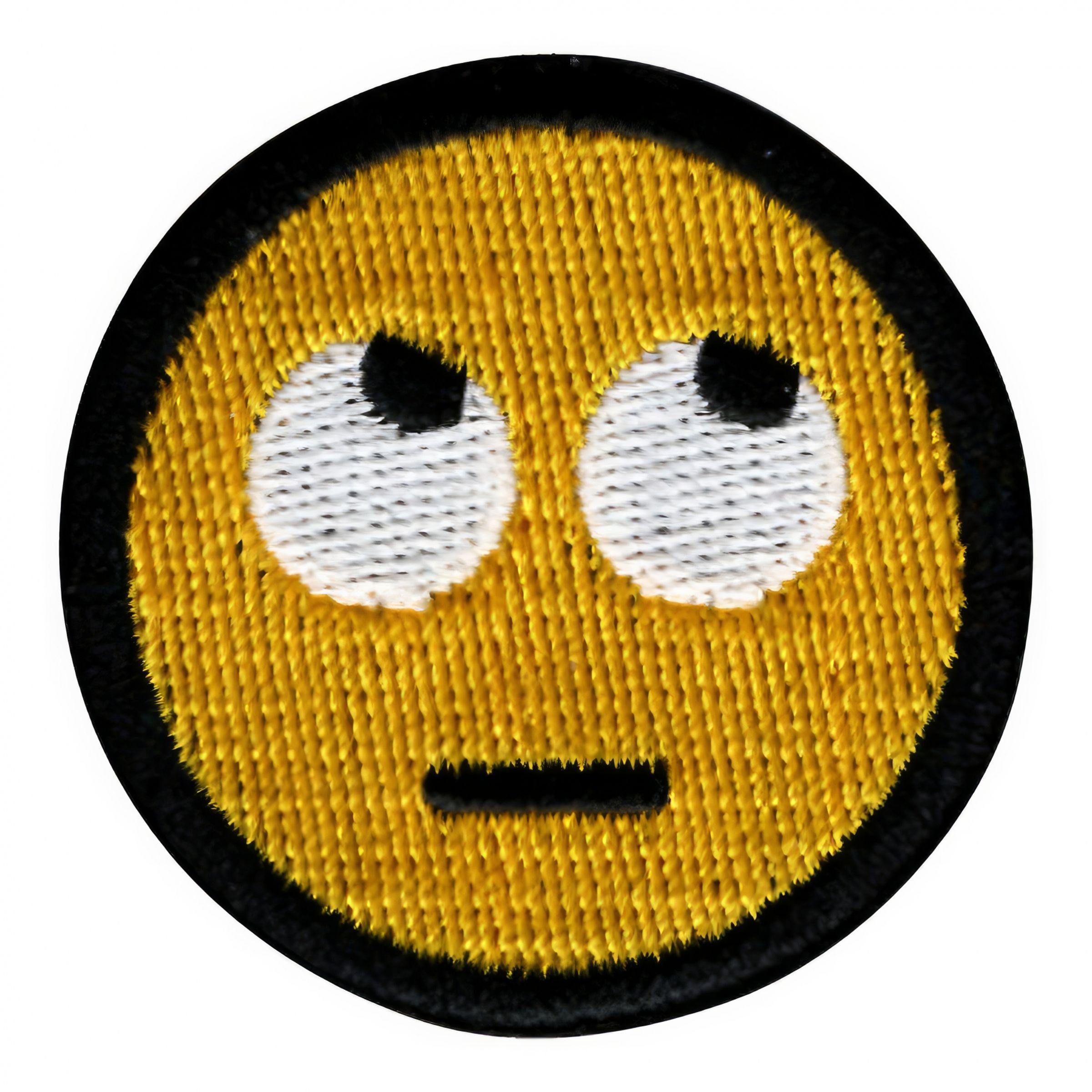 Tygmärke Emoji Rullande Ögon