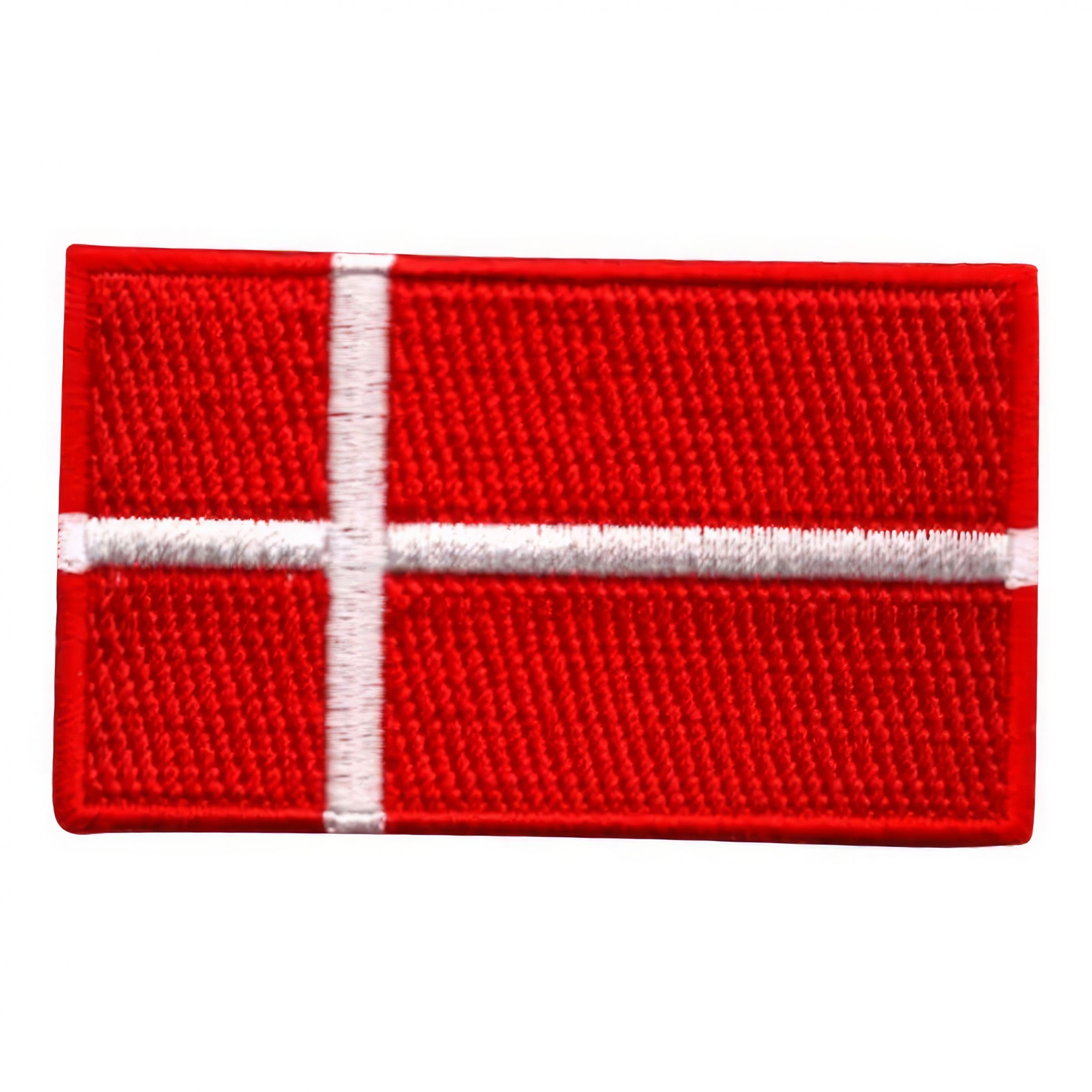 Tygmärke Flagga Danmark - Mellan
