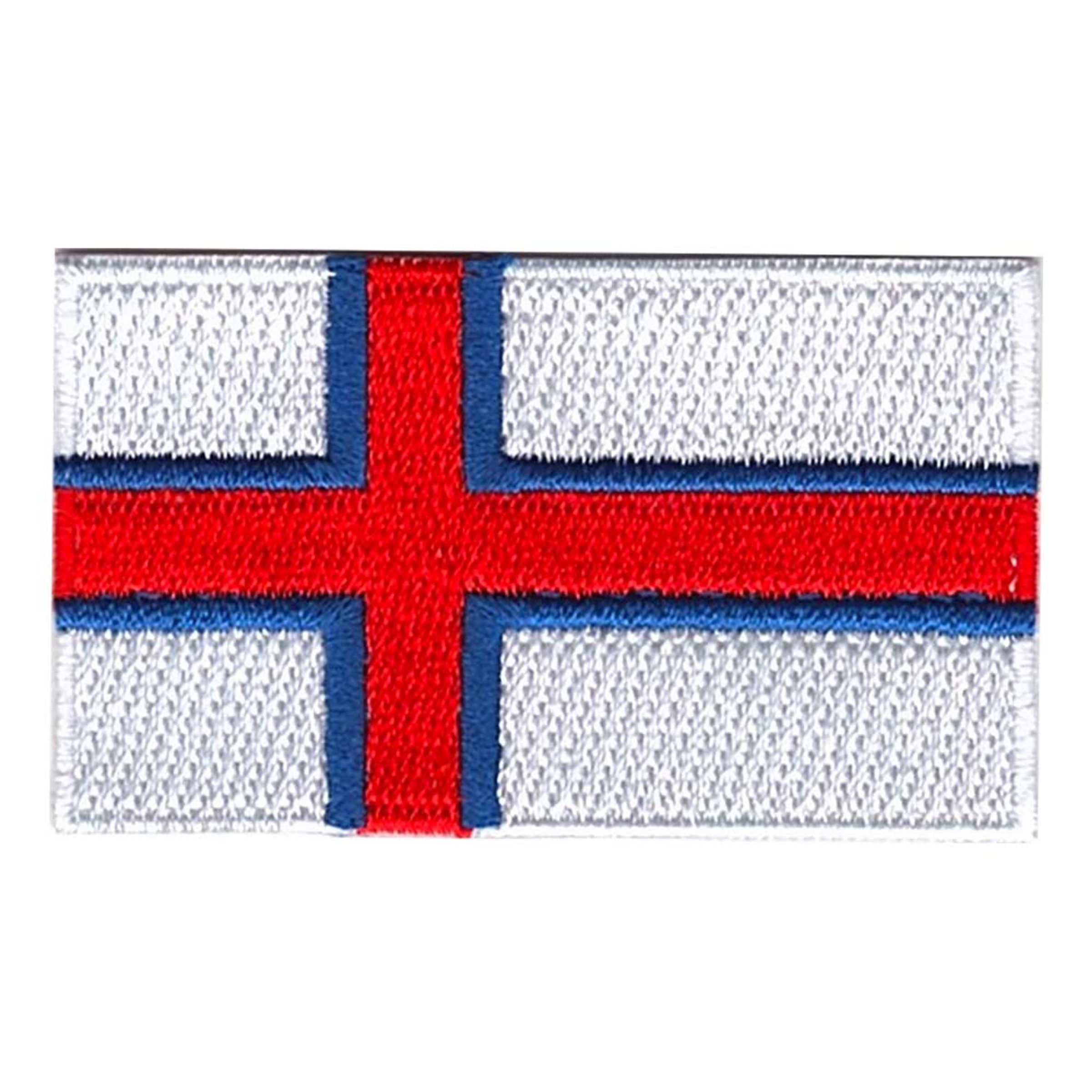 Läs mer om Tygmärke Flagga Färöarna