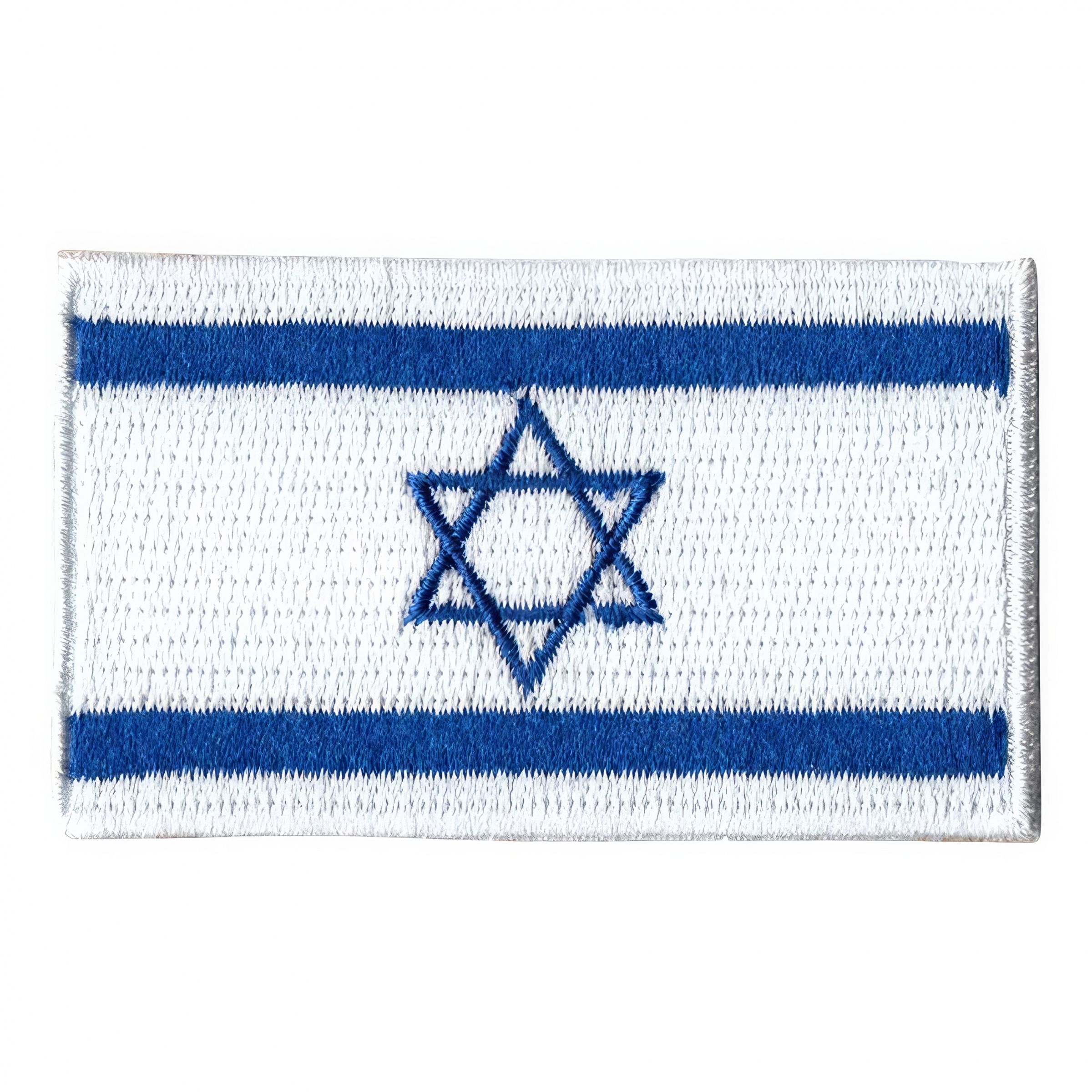 Tygmärke Flagga Israel