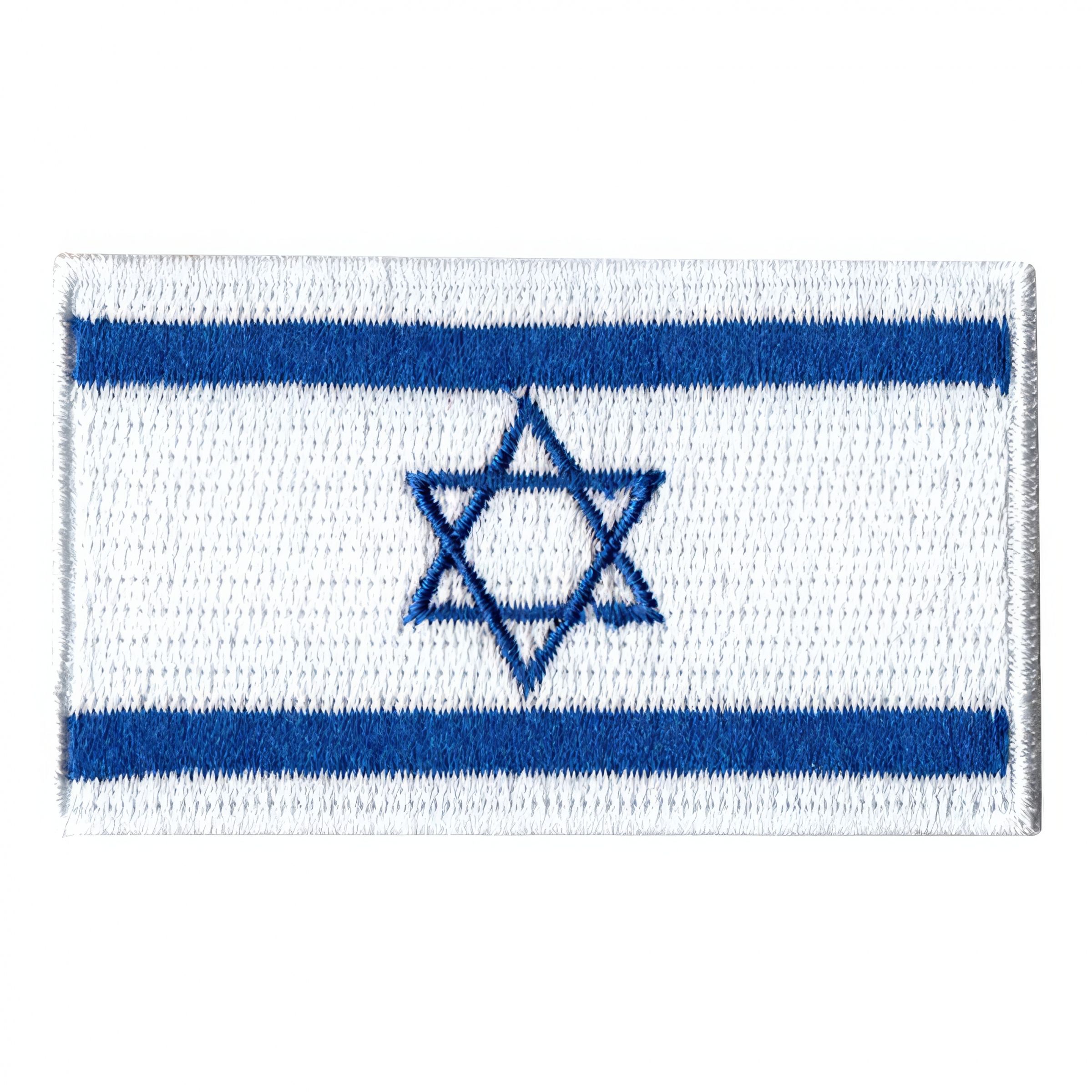 Tygmärke Flagga Israel