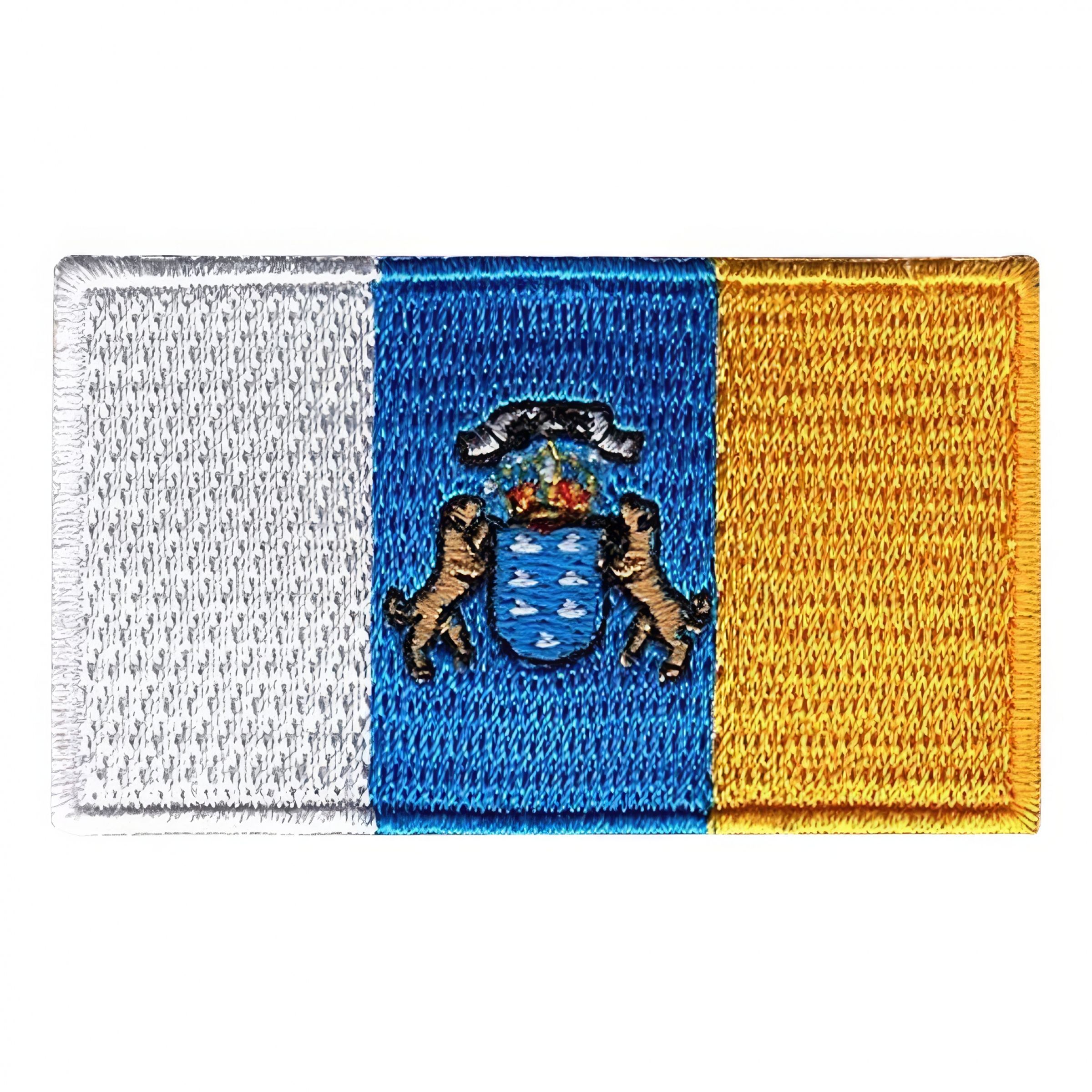 Tygmärke Flagga Kanarieöarna