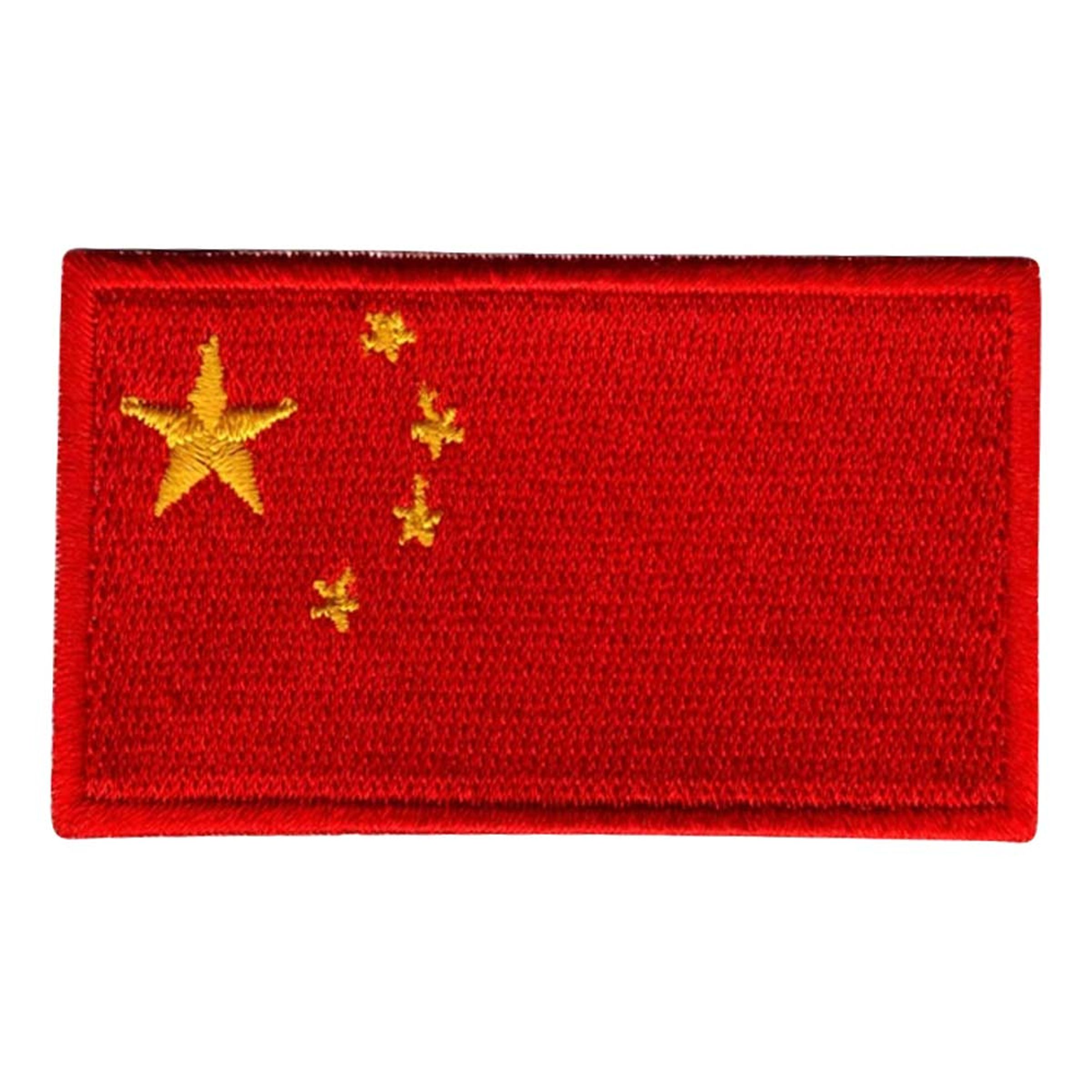 Läs mer om Tygmärke Flagga Kina